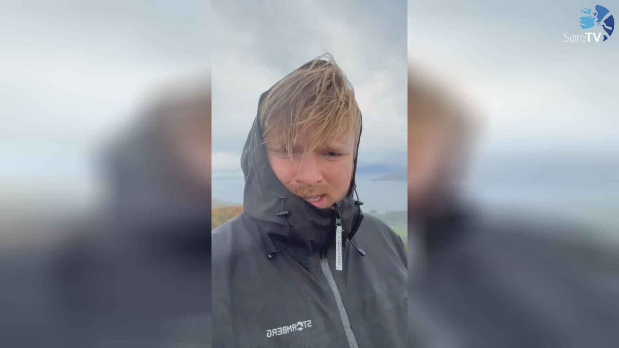 På fjelltur i Sunnmørsvêr