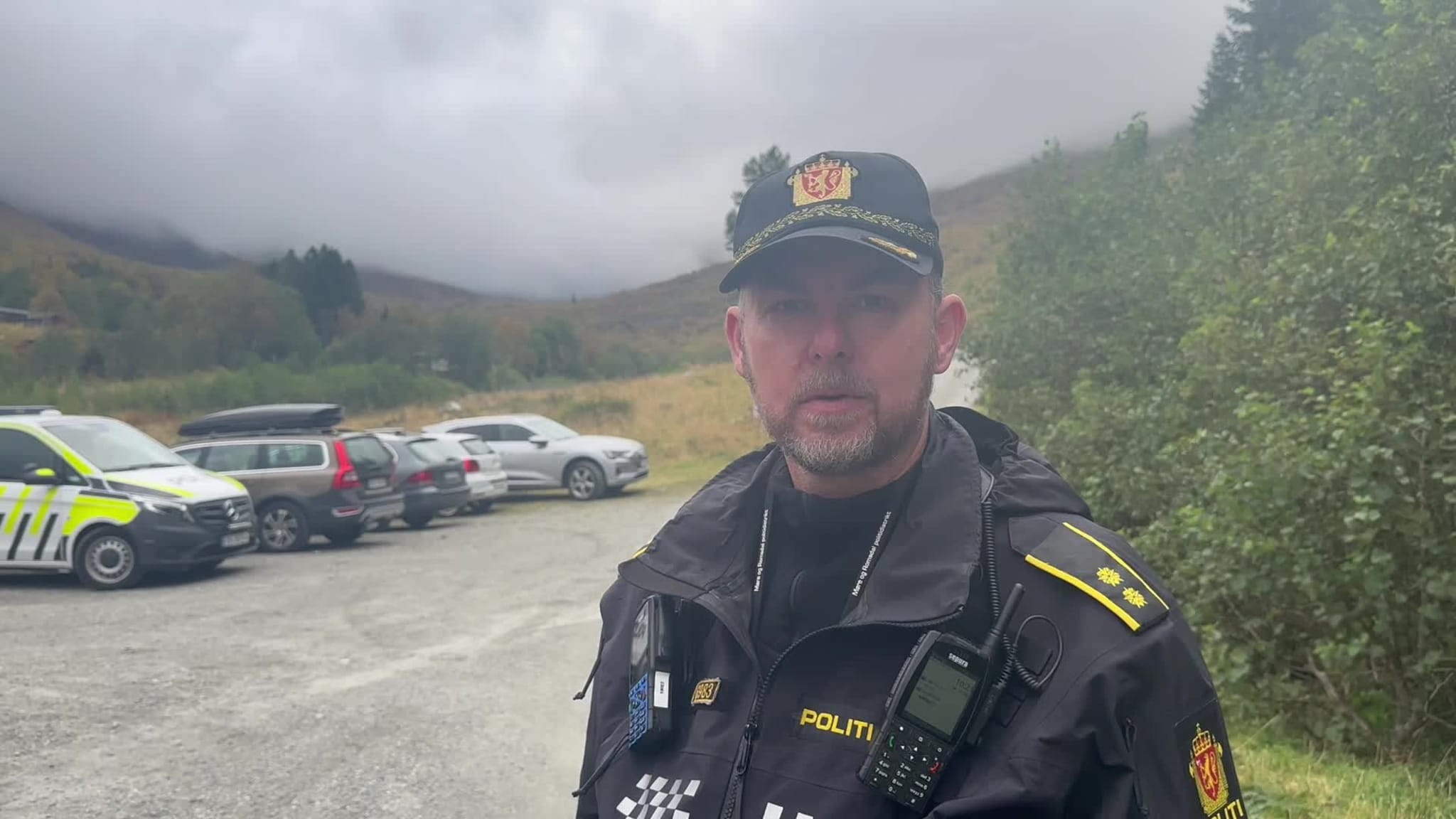 Politiet fortel om redningsaksjon ved Barstadsætra
