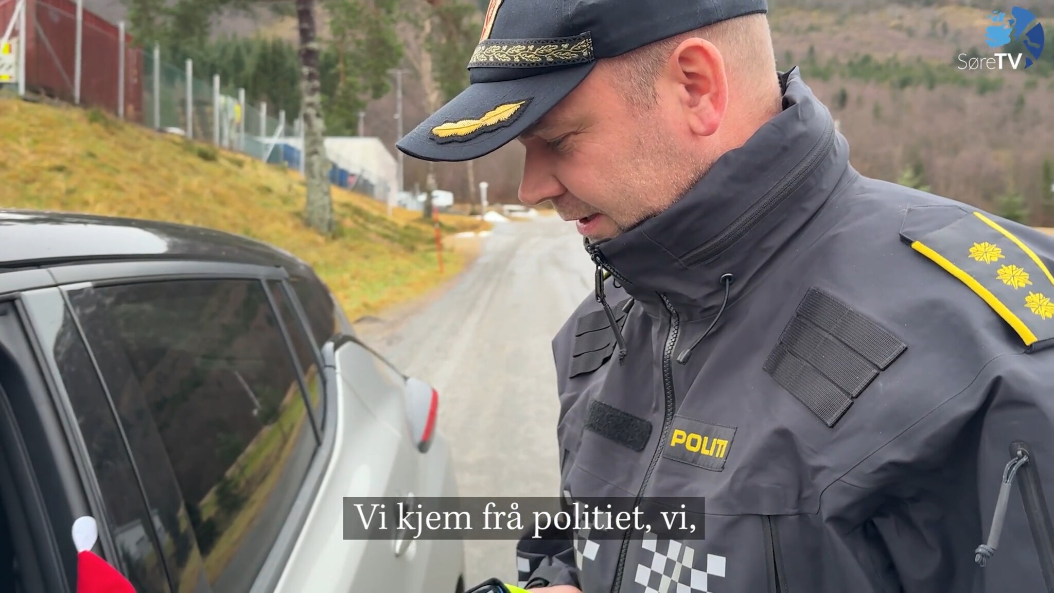 Her må rampenissen blåse