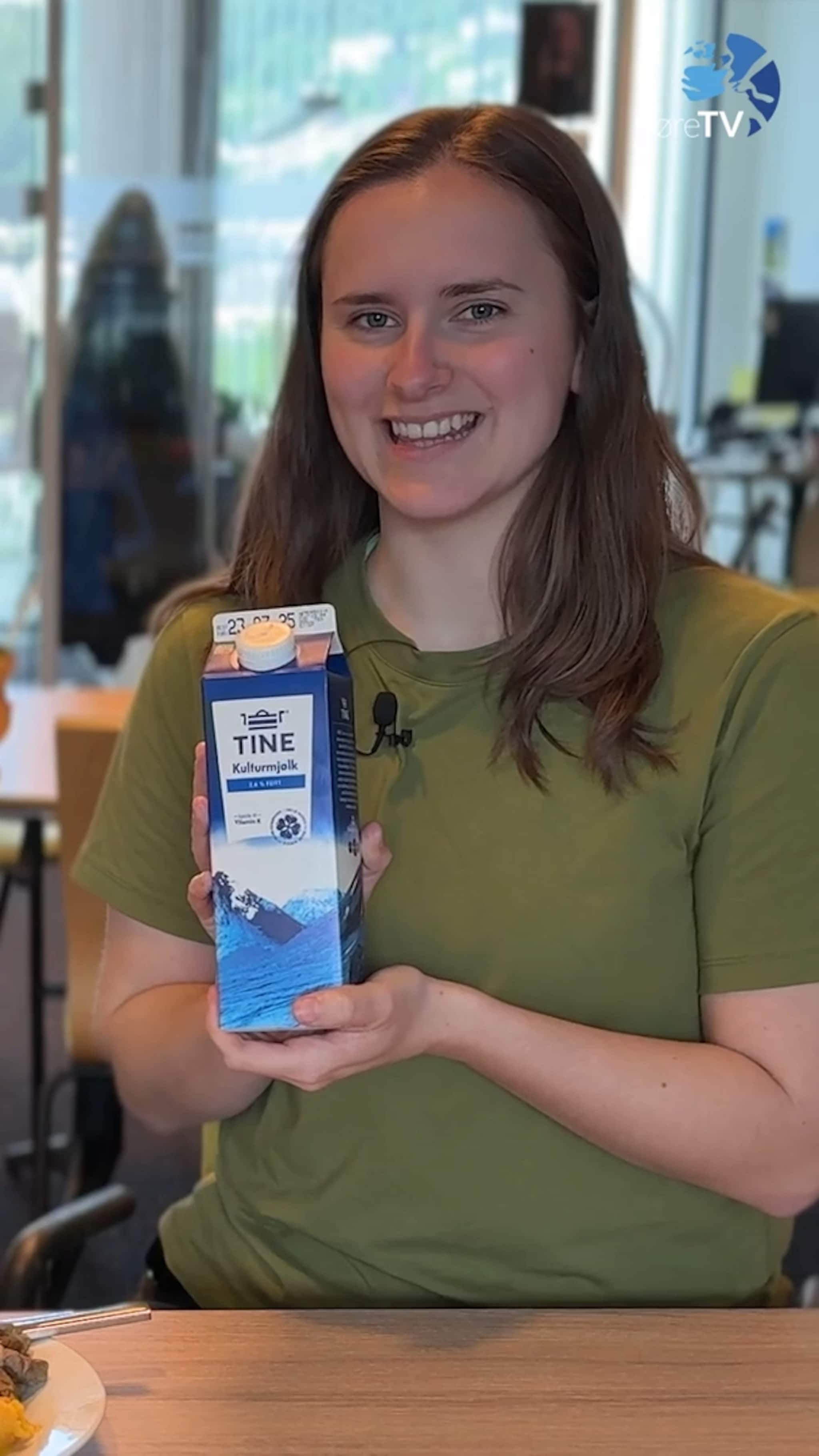 Sur mjølk og søt pizza