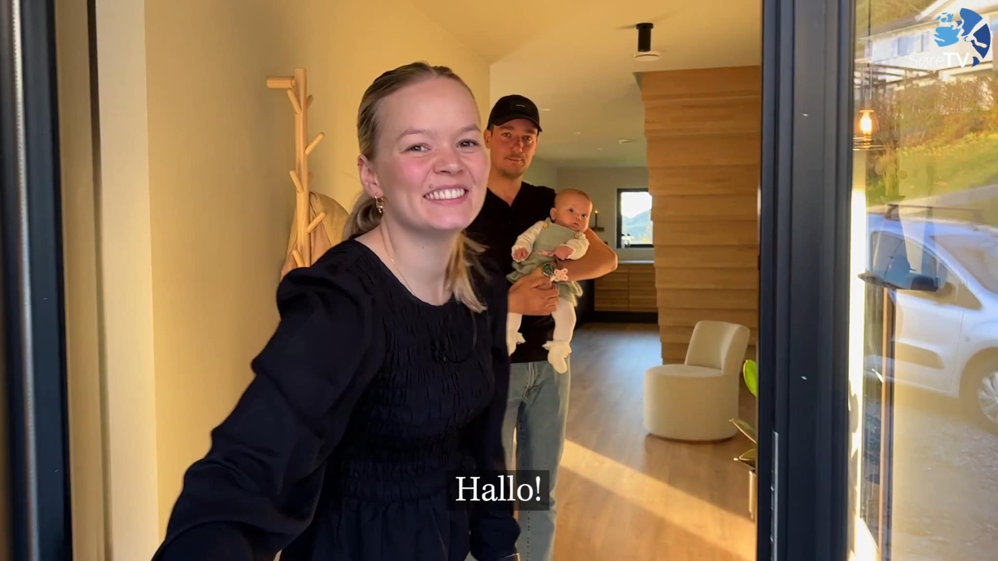 Bli med inn til Dorthe og Håkon