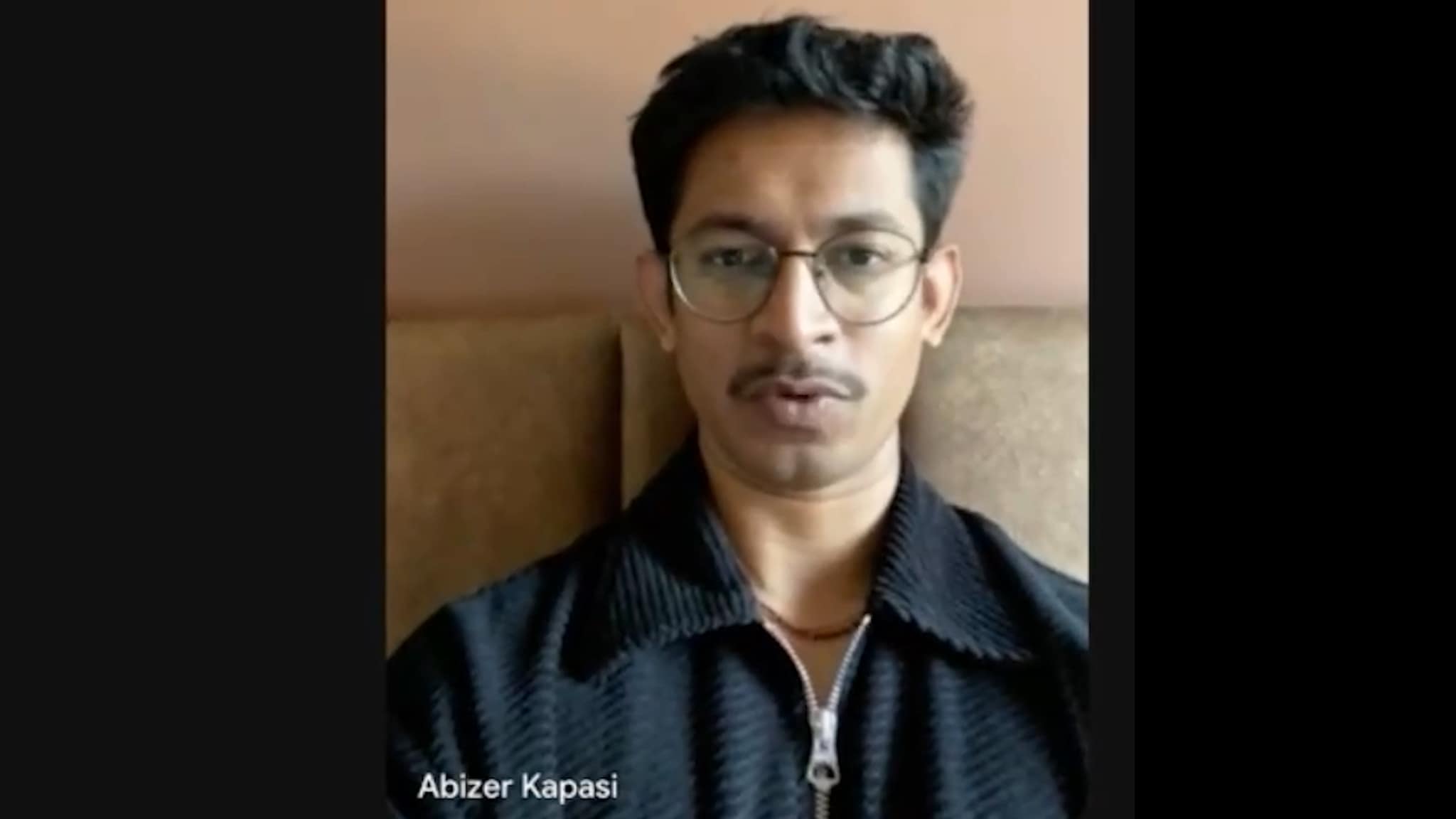 Abi forklarer korleis det var å bli teken ut av landet