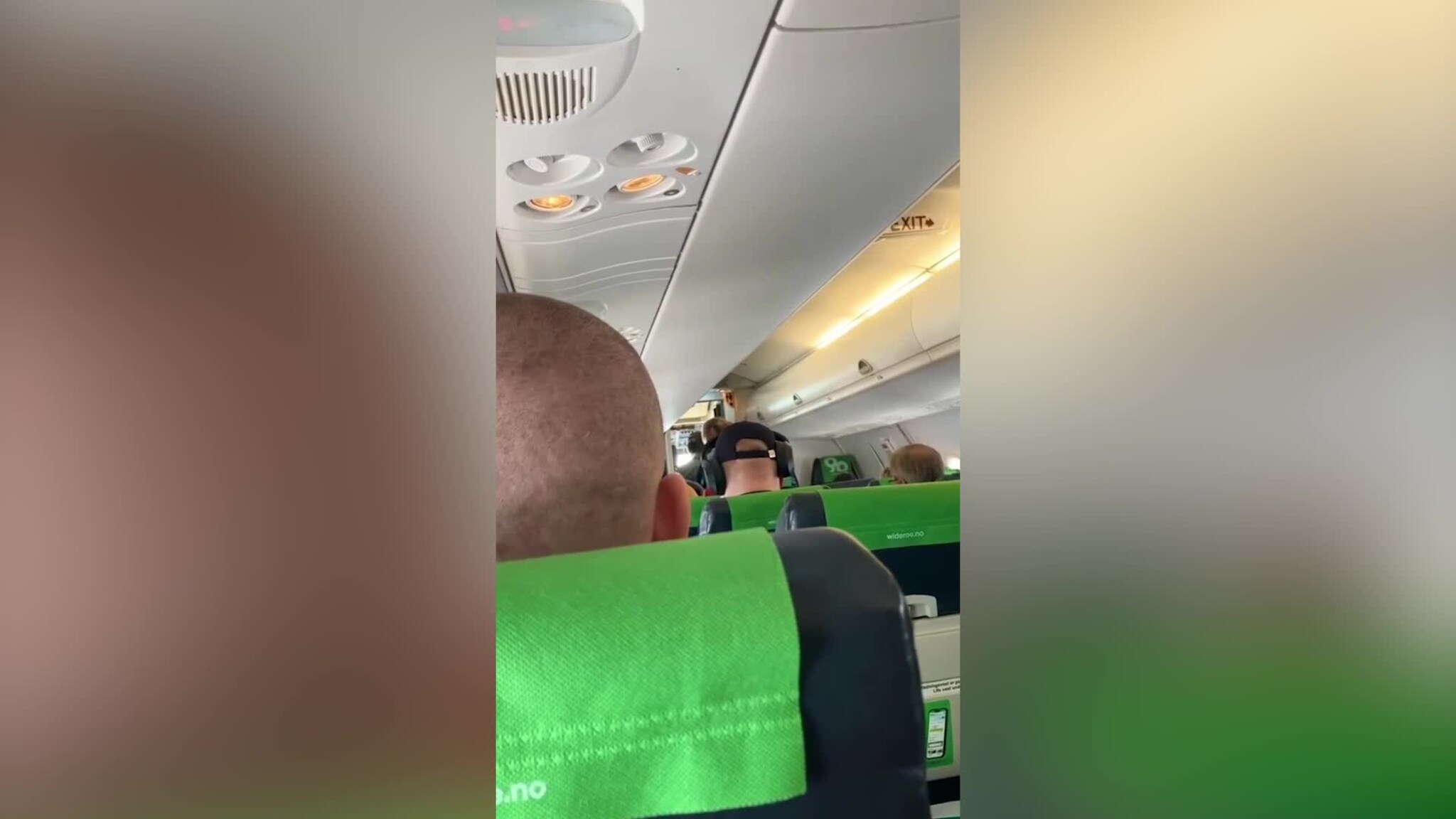 Pilot fridde i flyet frå Ørsta