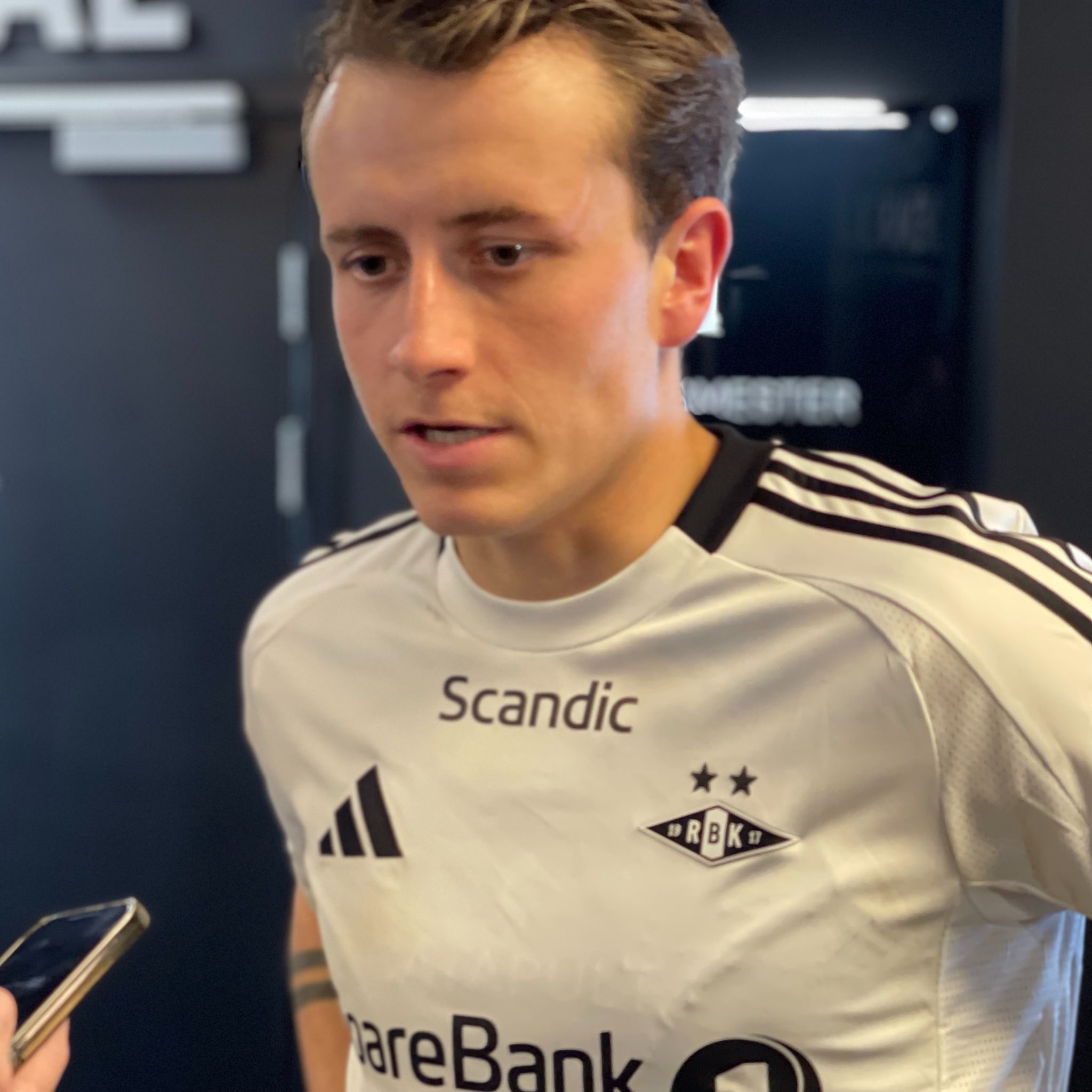 Intervju med Ole Sæter etter kampen