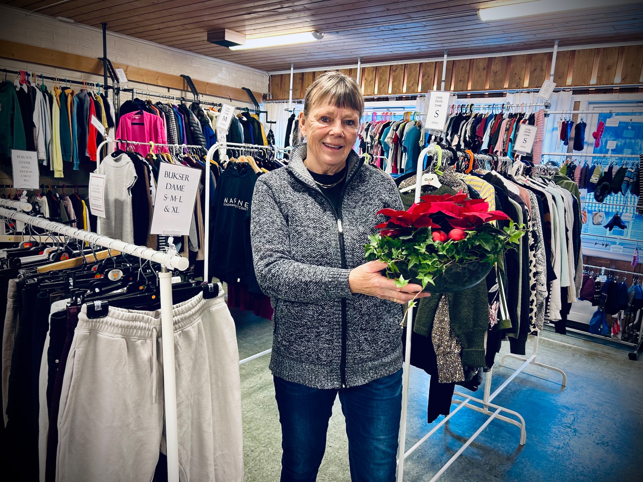 Ukens julestjerne til Birgit og gjengen gjenbruksloftet