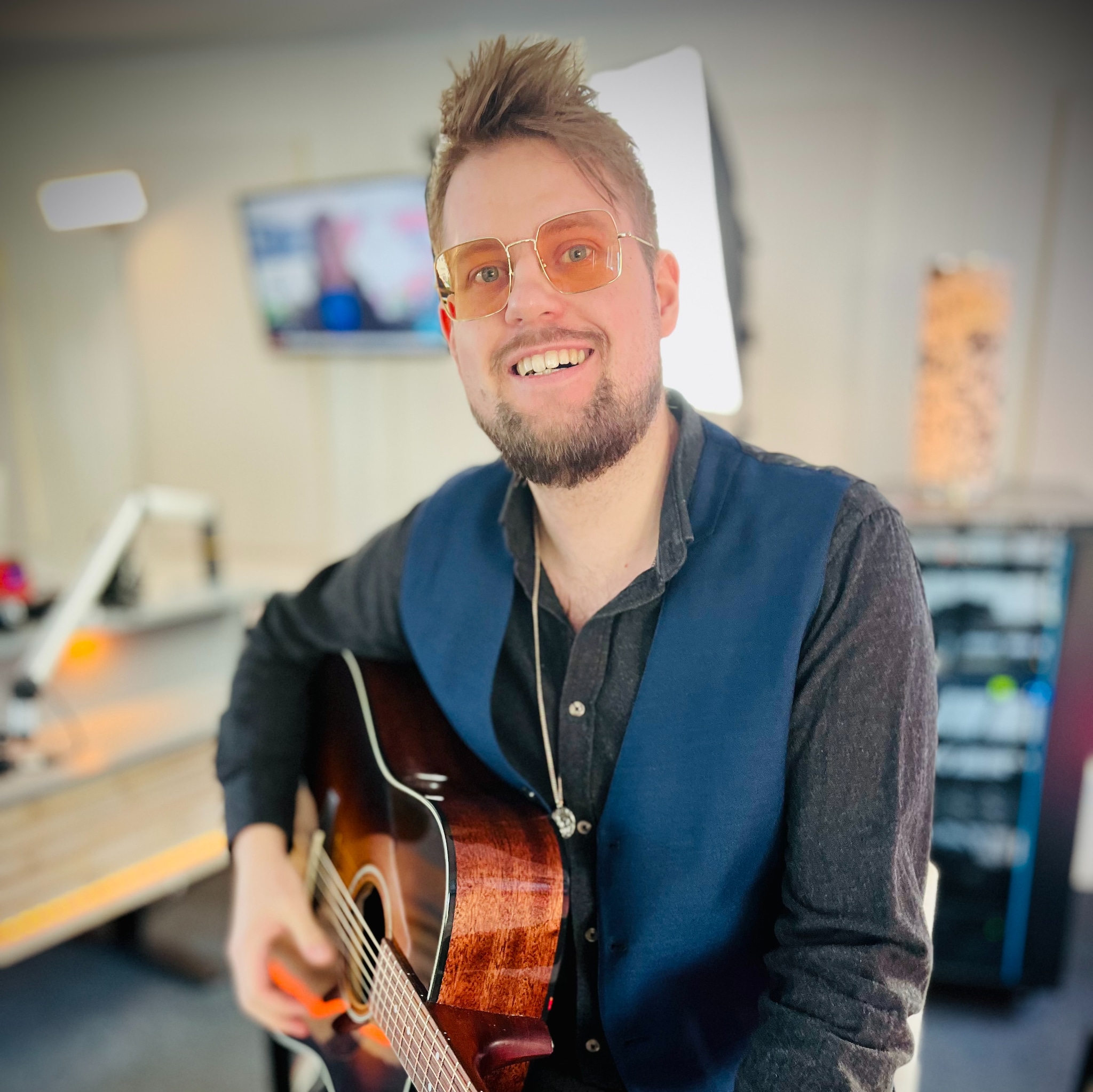 Mats Haugskott på radiobesøk