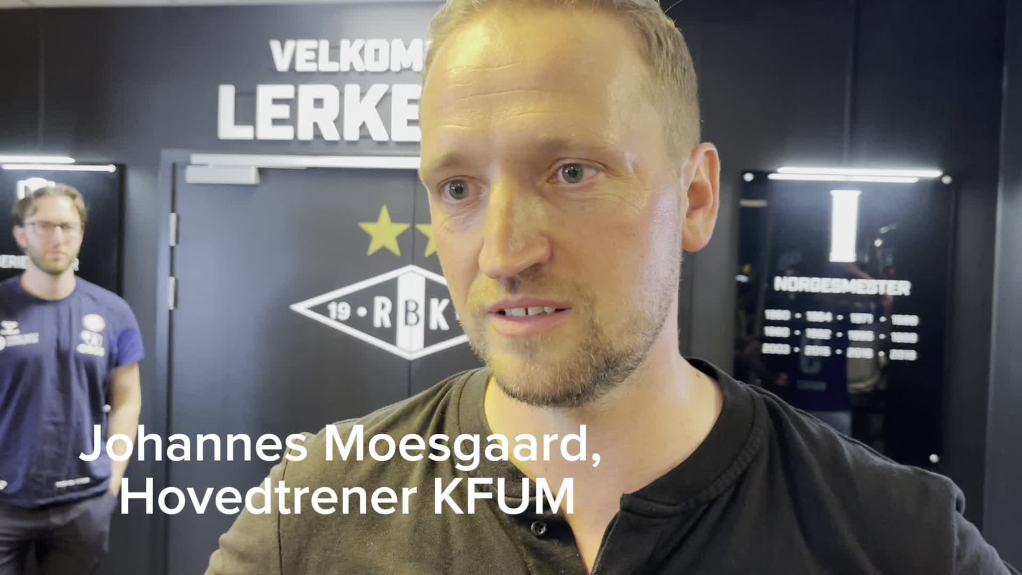 Trener KFUM etter kampen mot RBK