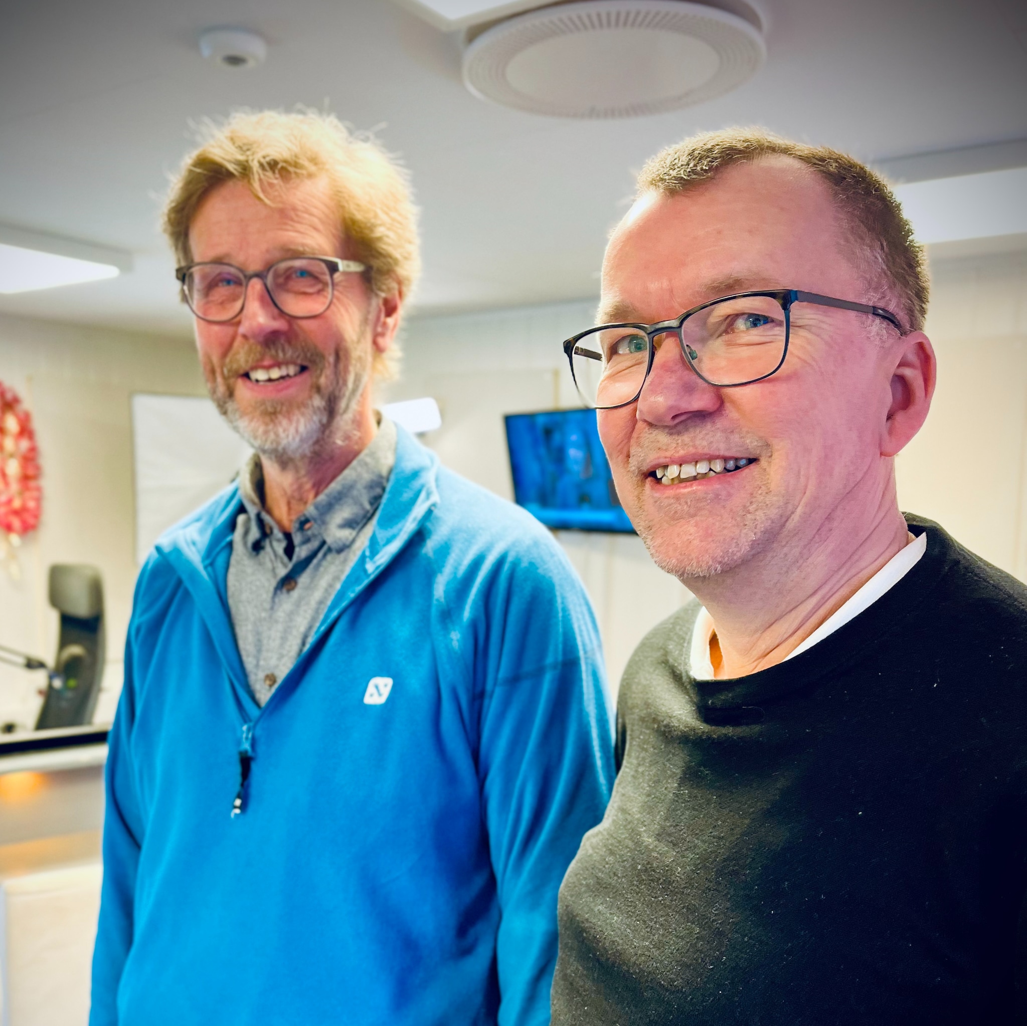 Per Olav Berg og Arve Leren fra Nostalgica