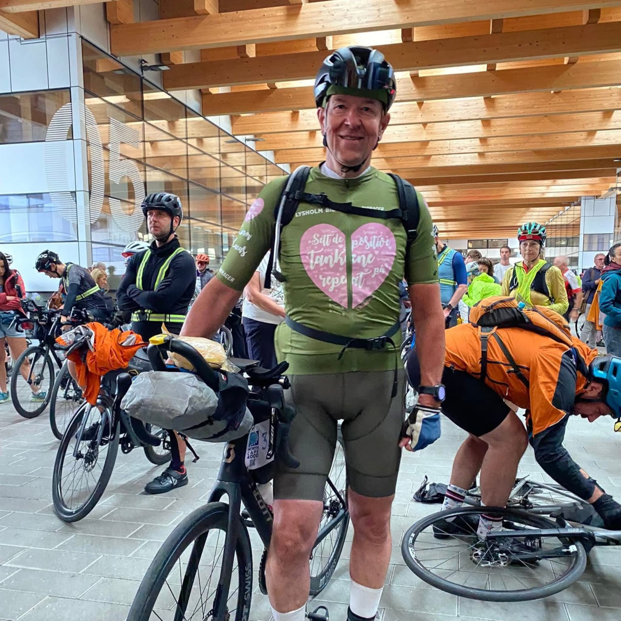 Fra Italia til Nordkapp på sykkel
