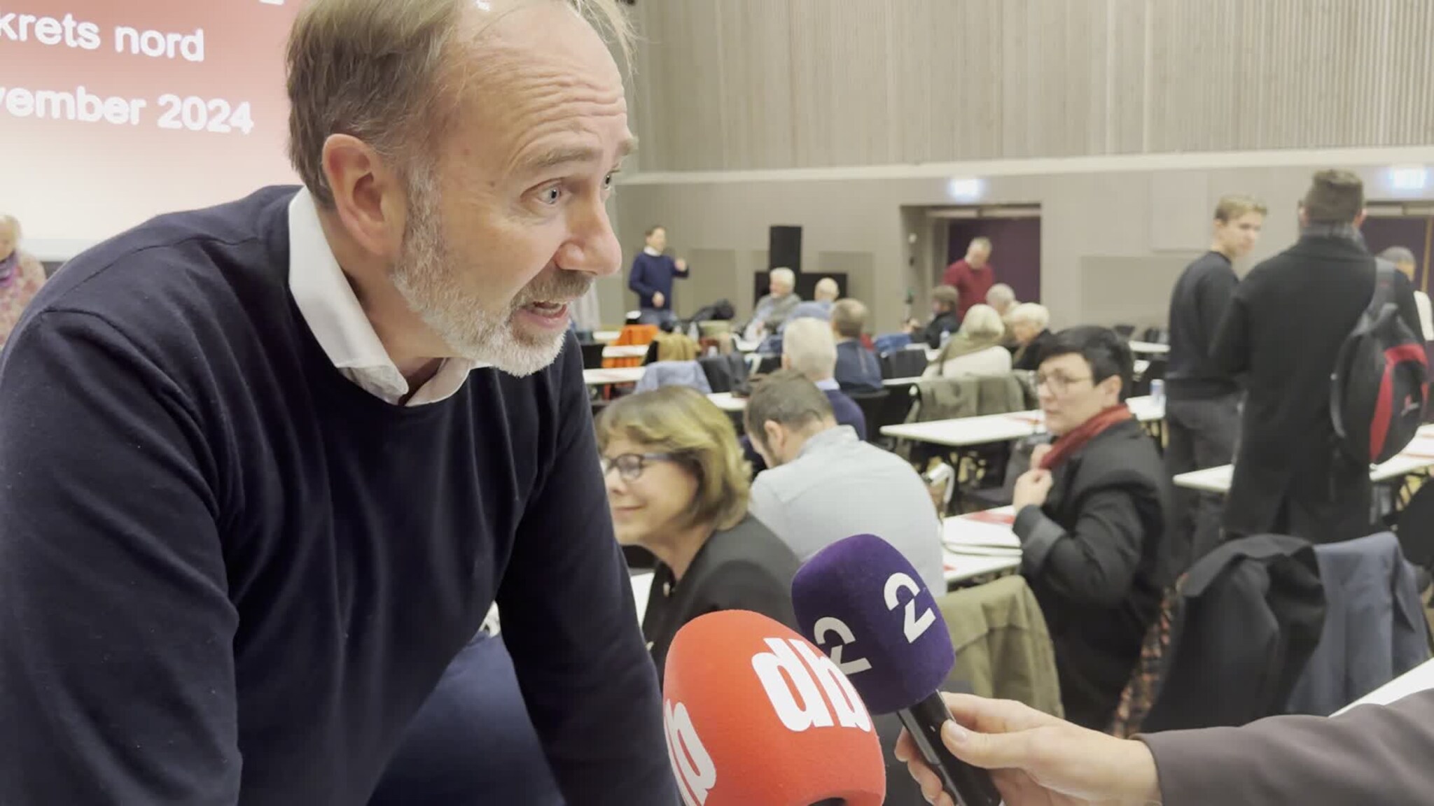 Giske er positiv før votering