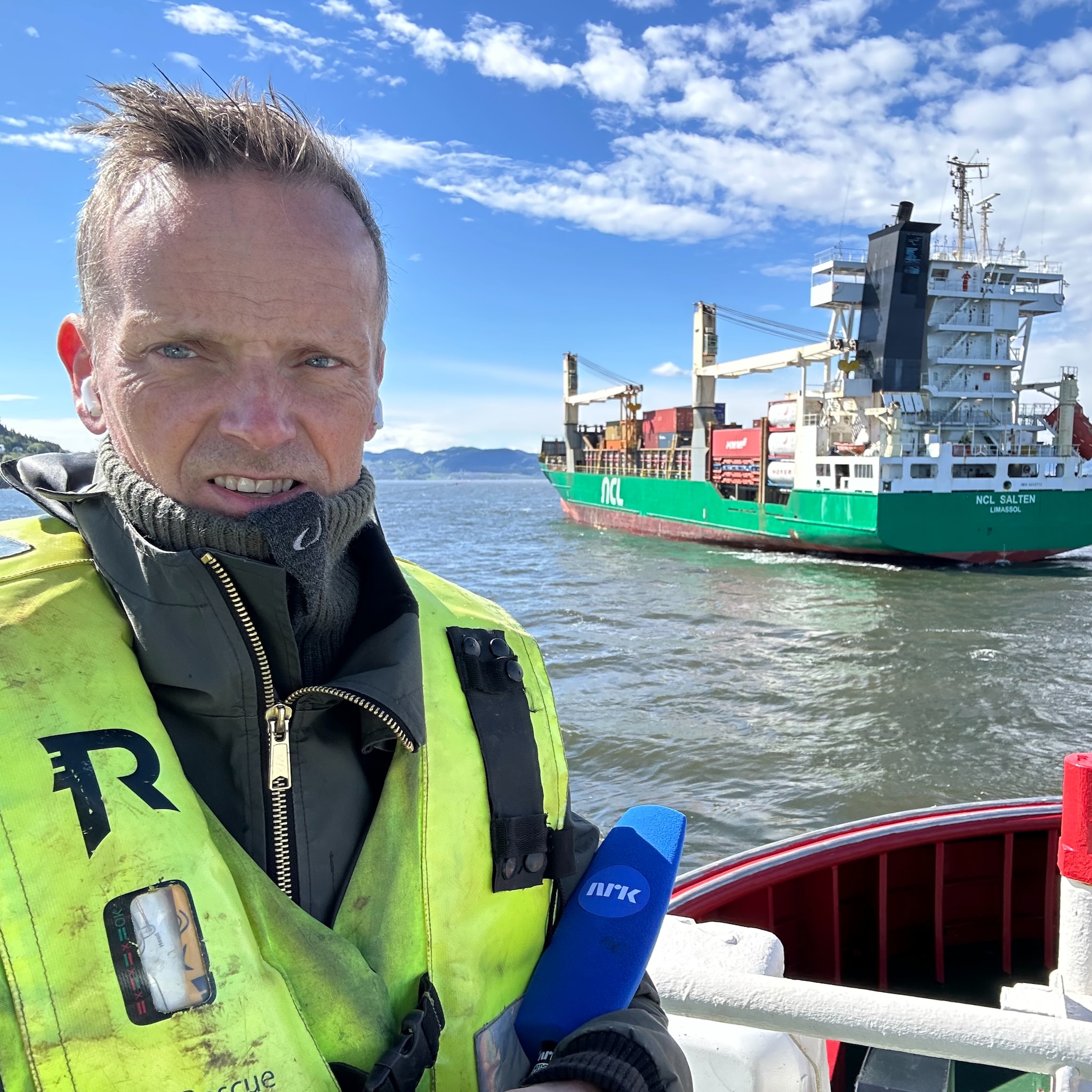 Reporter Jøte har hatt en hektisk uke: – Det villeste jeg har opplevd som reporter