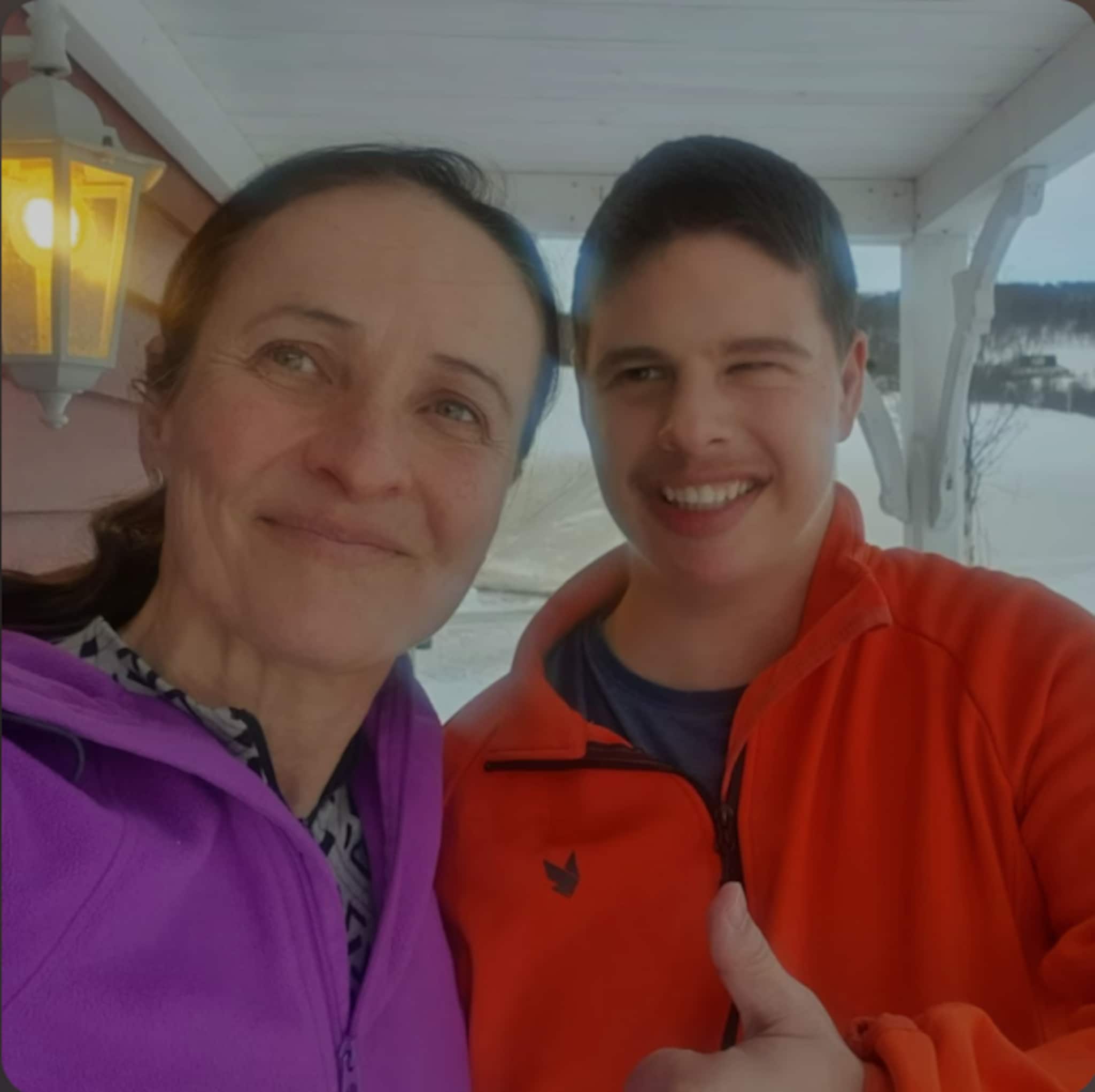 Marit og Peder så UFO