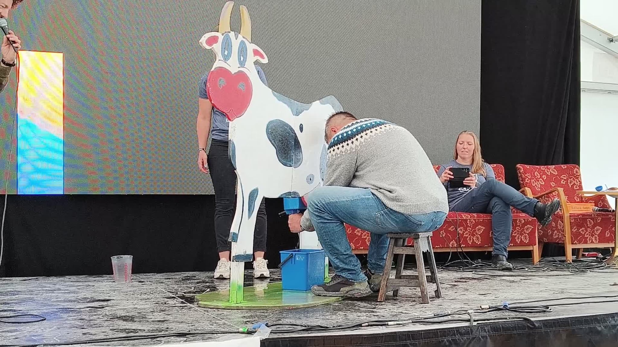 Ordførere i melkekonkuranse