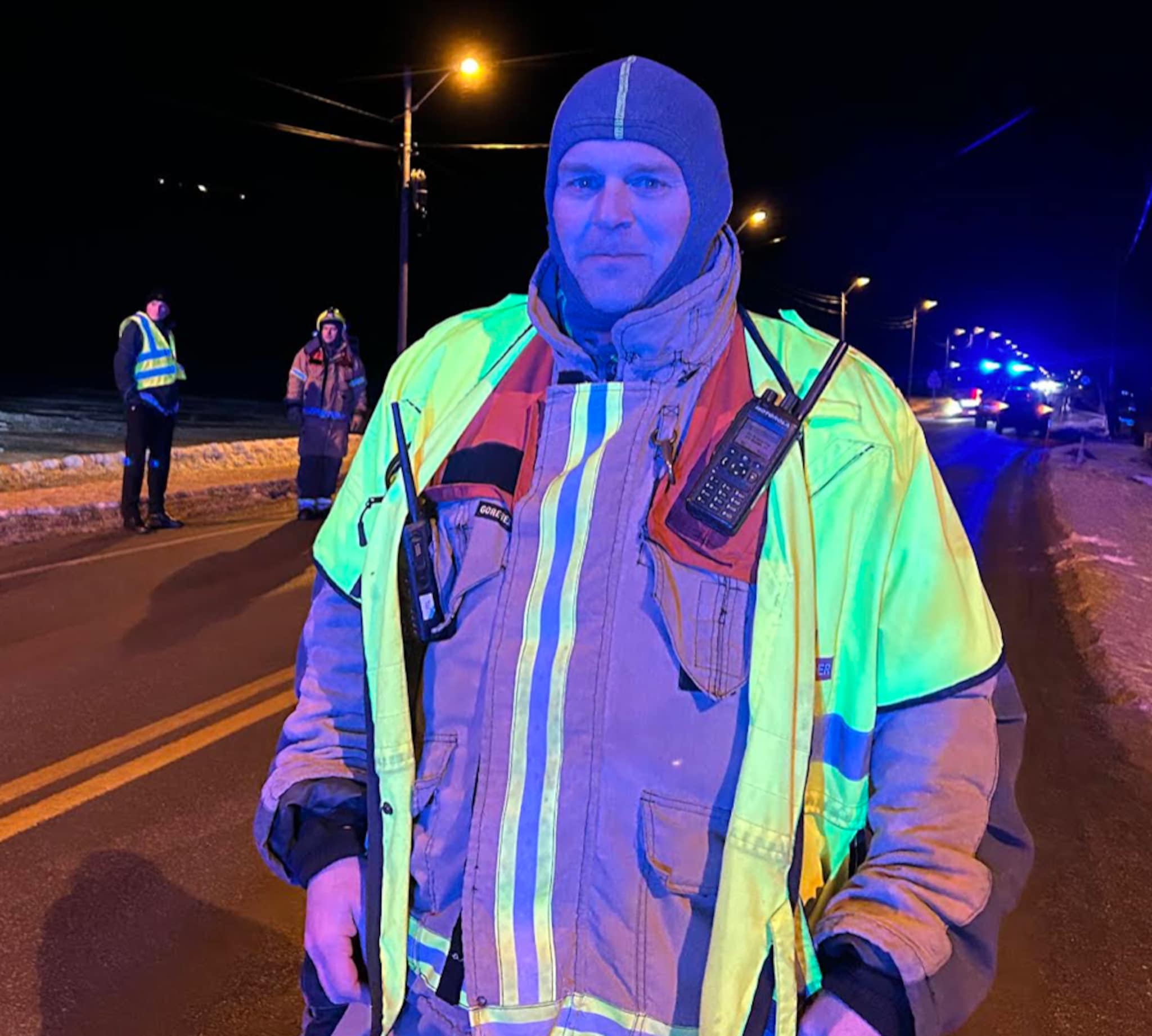 Trafikkulykke på fylkesvei 30