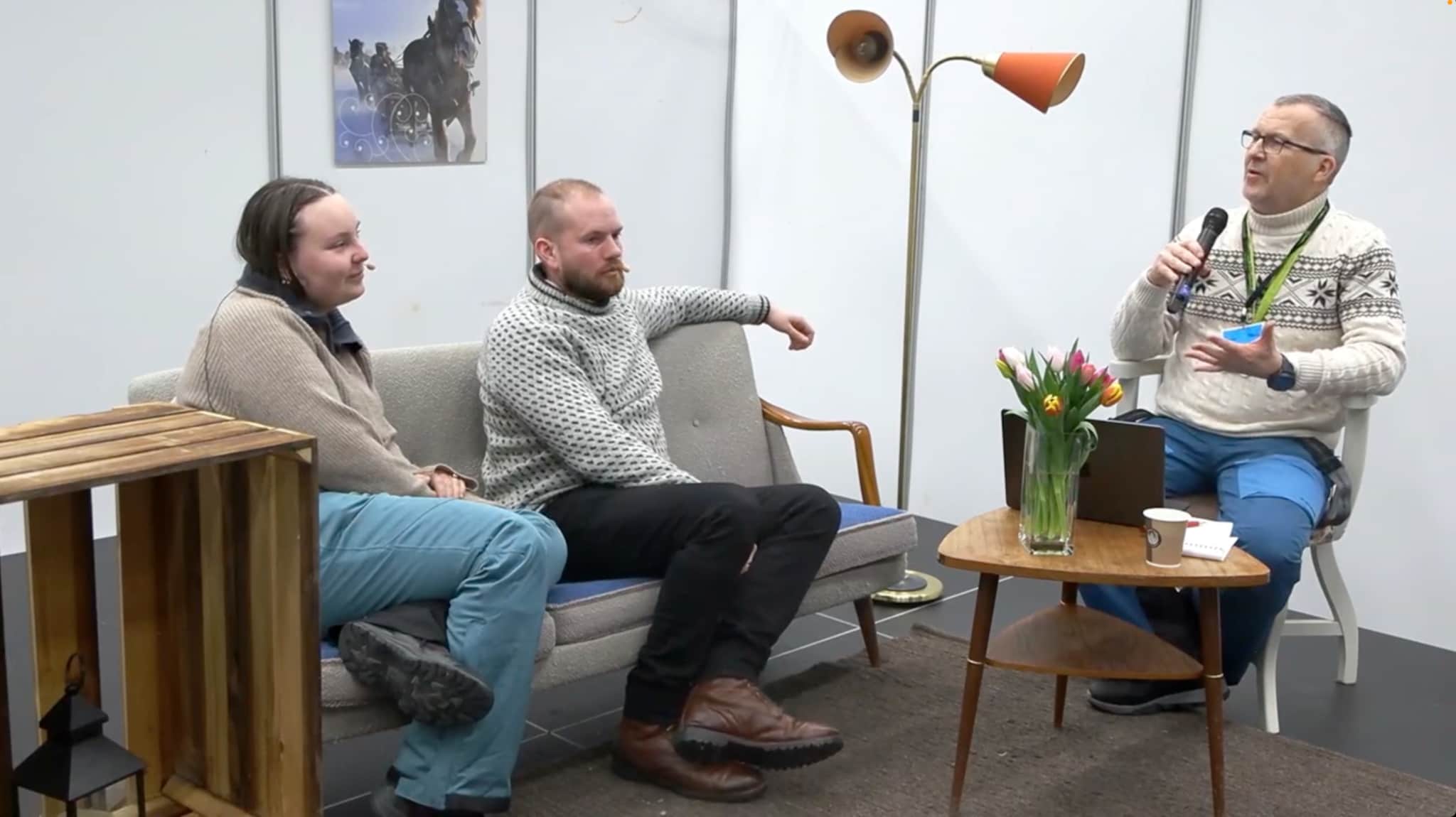 Sofaprat fra Rørosmartnan