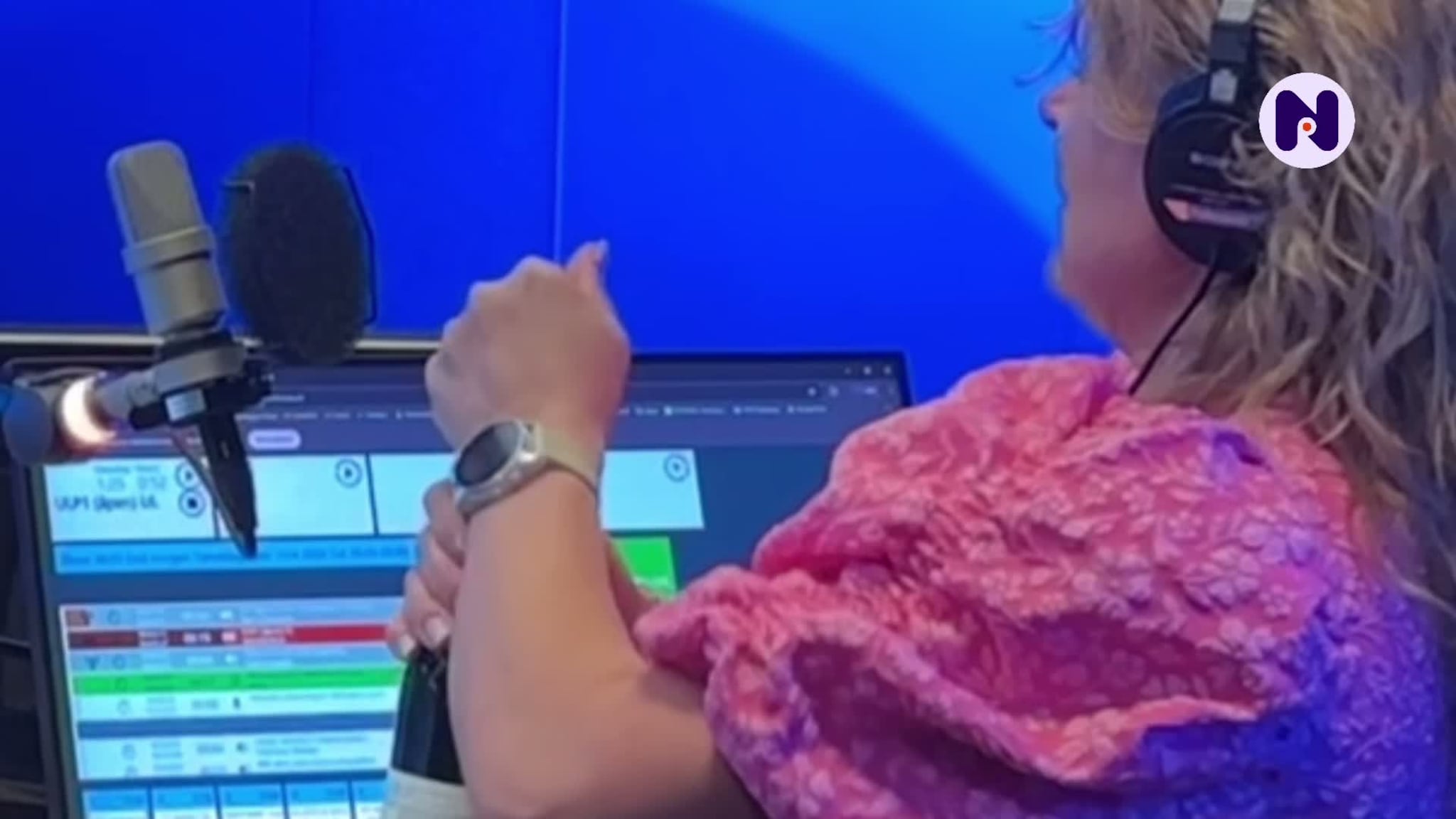 Tidenes første NRK-sending fra nye lokaler