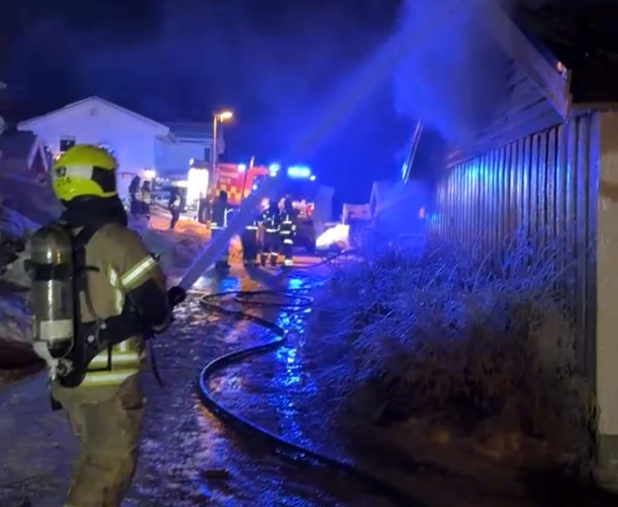 Tror ikke brannen er påsatt