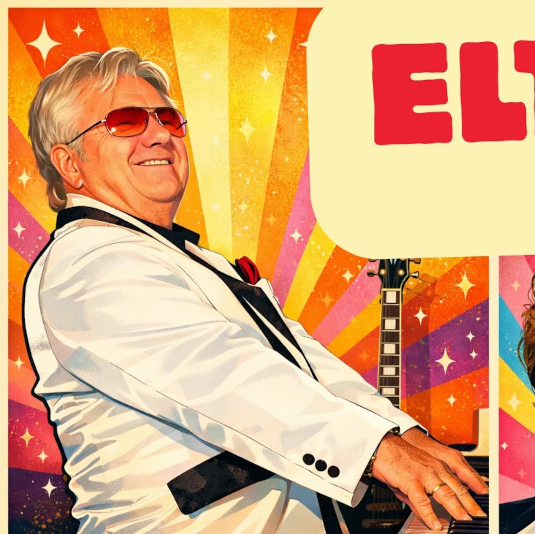 The Elton John Live Team - klare for Tælet