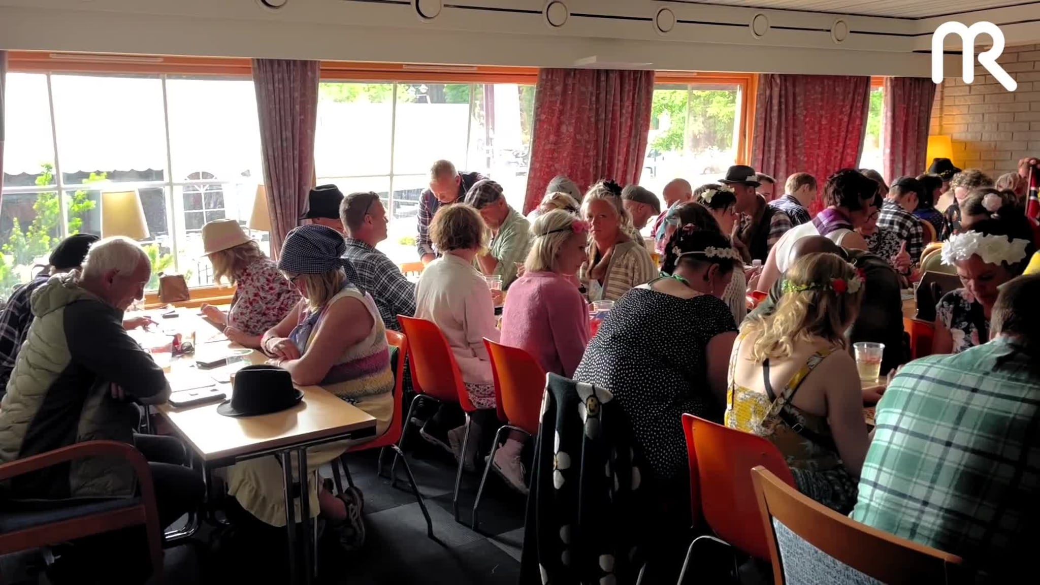 Glimt fra Fishølet TIF sin bingo på Vømmølfestivalen