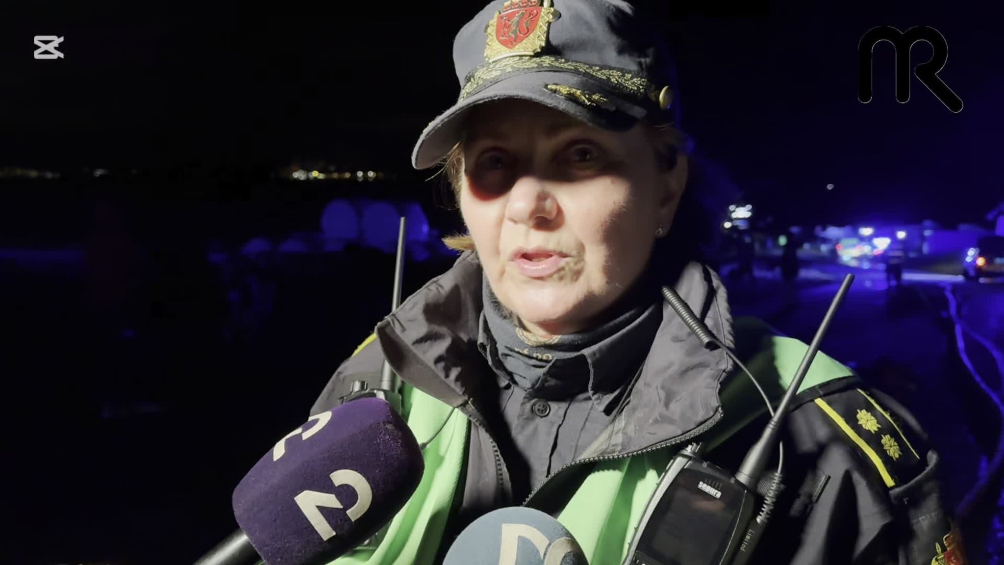 Politiets innsatsleder om brannen