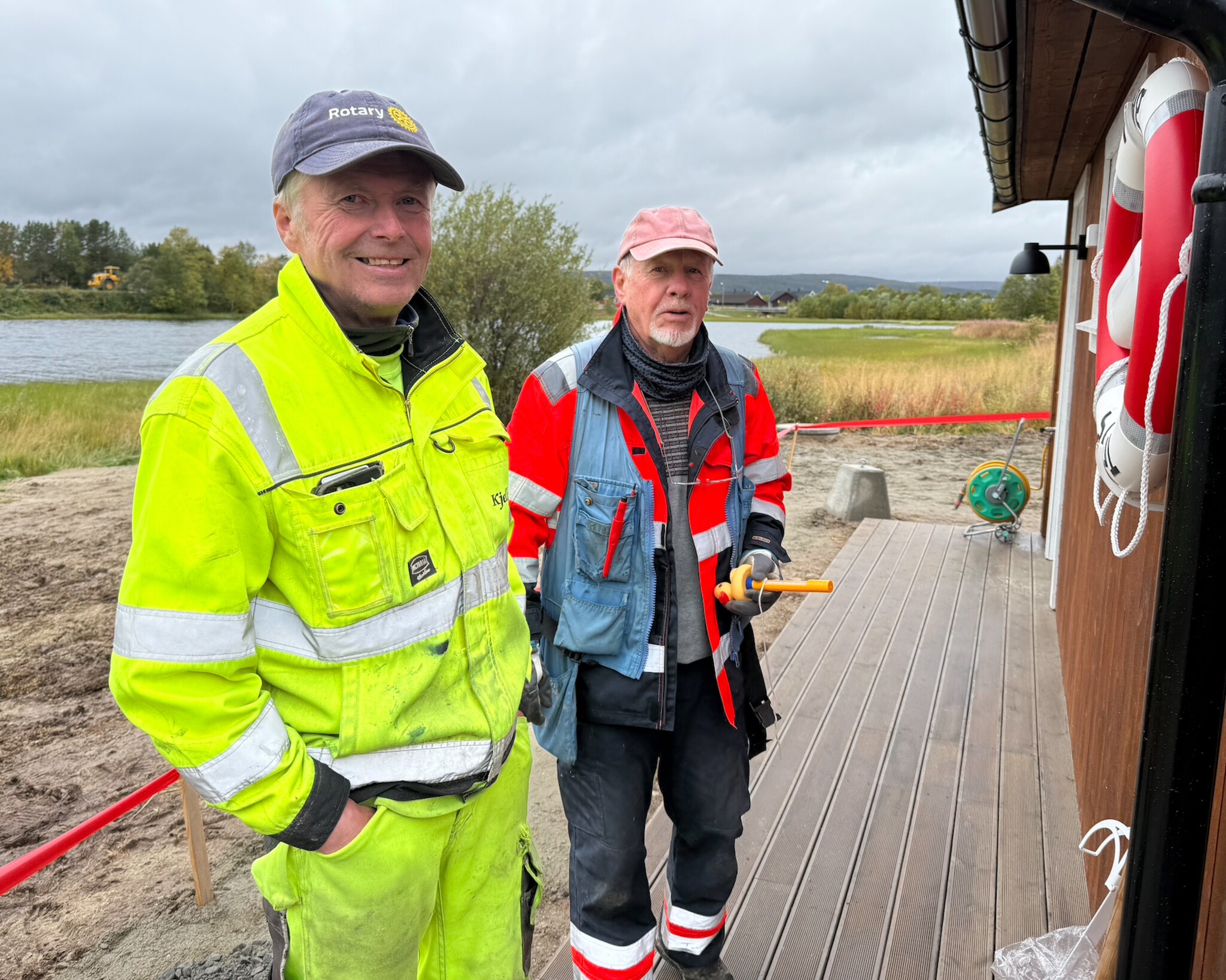 Badehuset ved Gjettjønna åpnet: - Forhåpentligvis blir det bading hele året