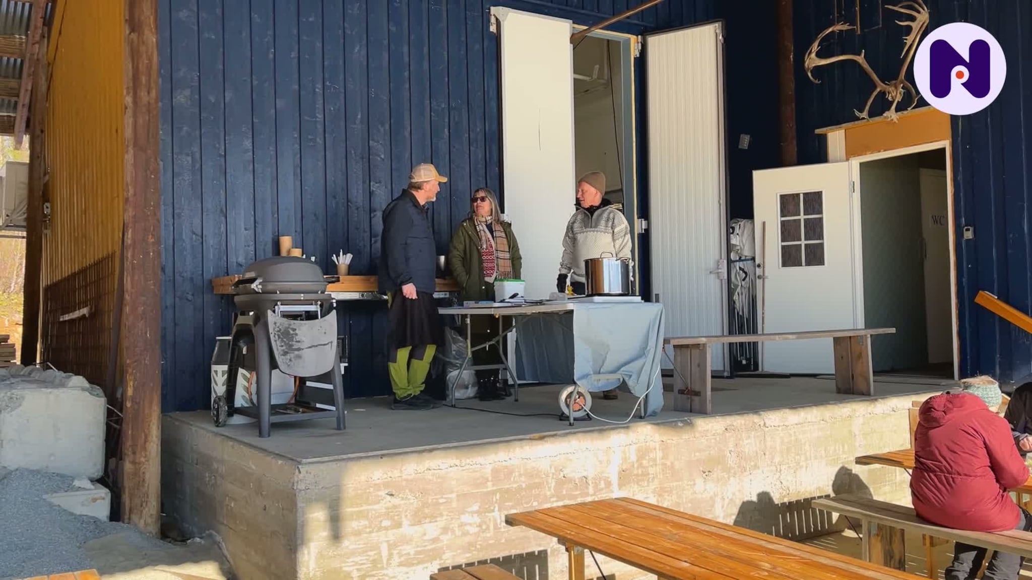 Åpningsfest for lokalmat i Budal