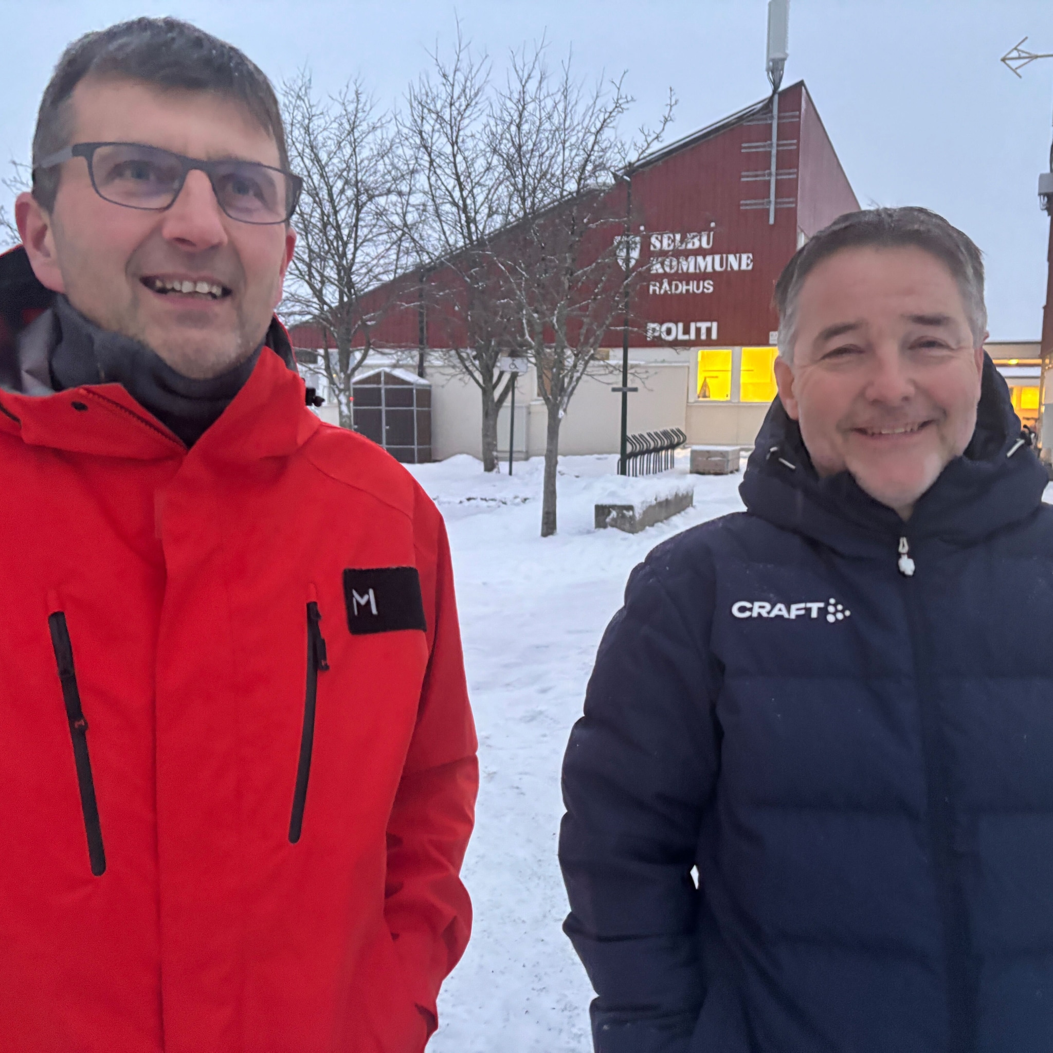 To ordførere tente julegata i Selbu