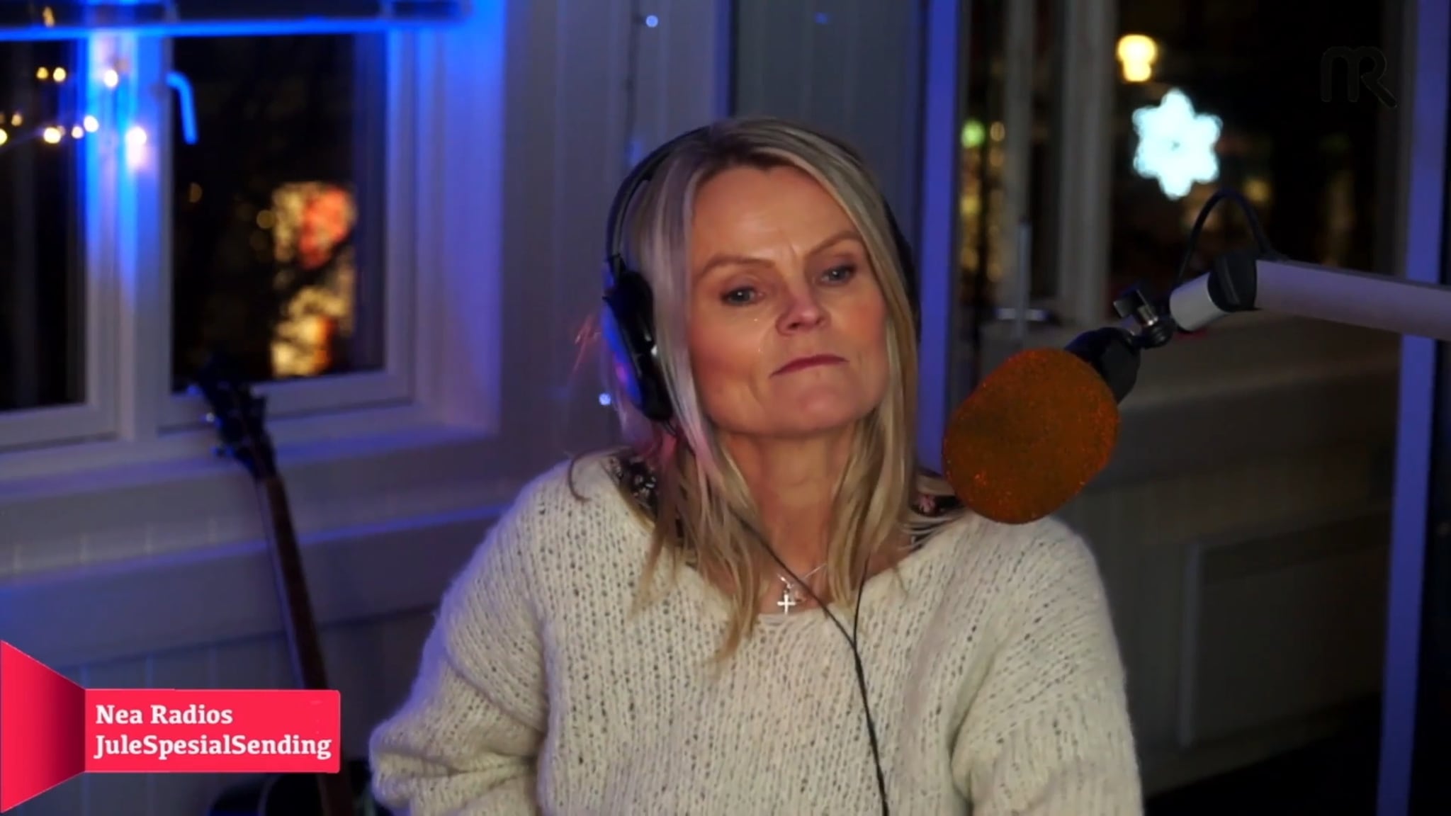 Hilde Halseth på julebesøk