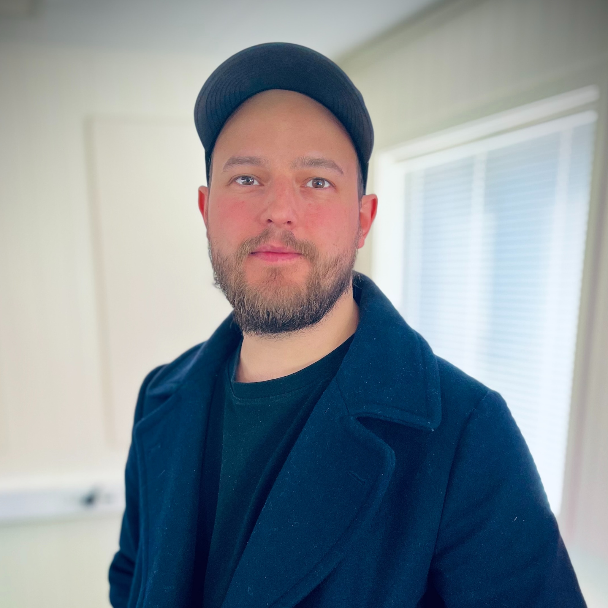 Adrian Jørgensen på besøk