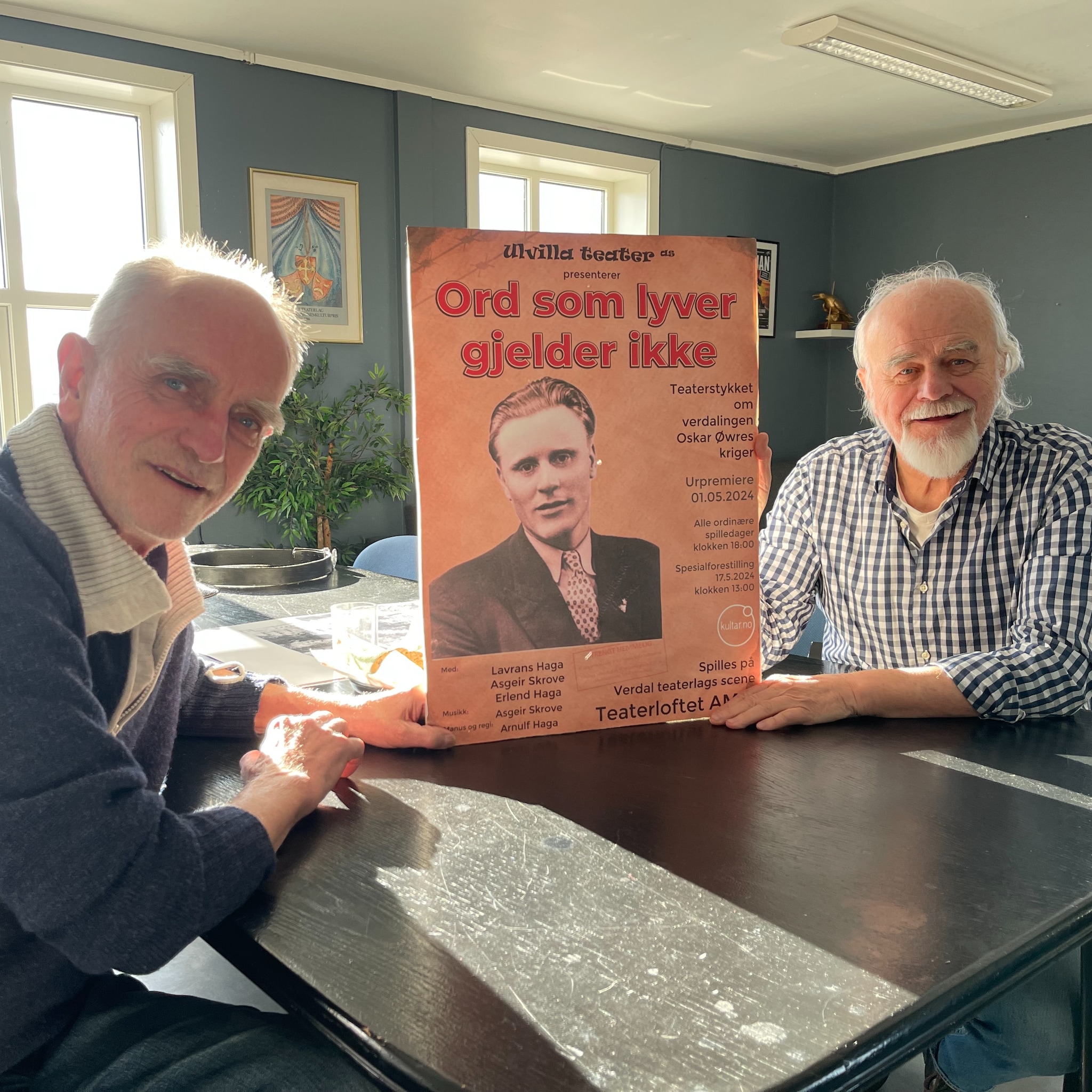 Teater om motstandsmann og kommunist Oskar Øwre