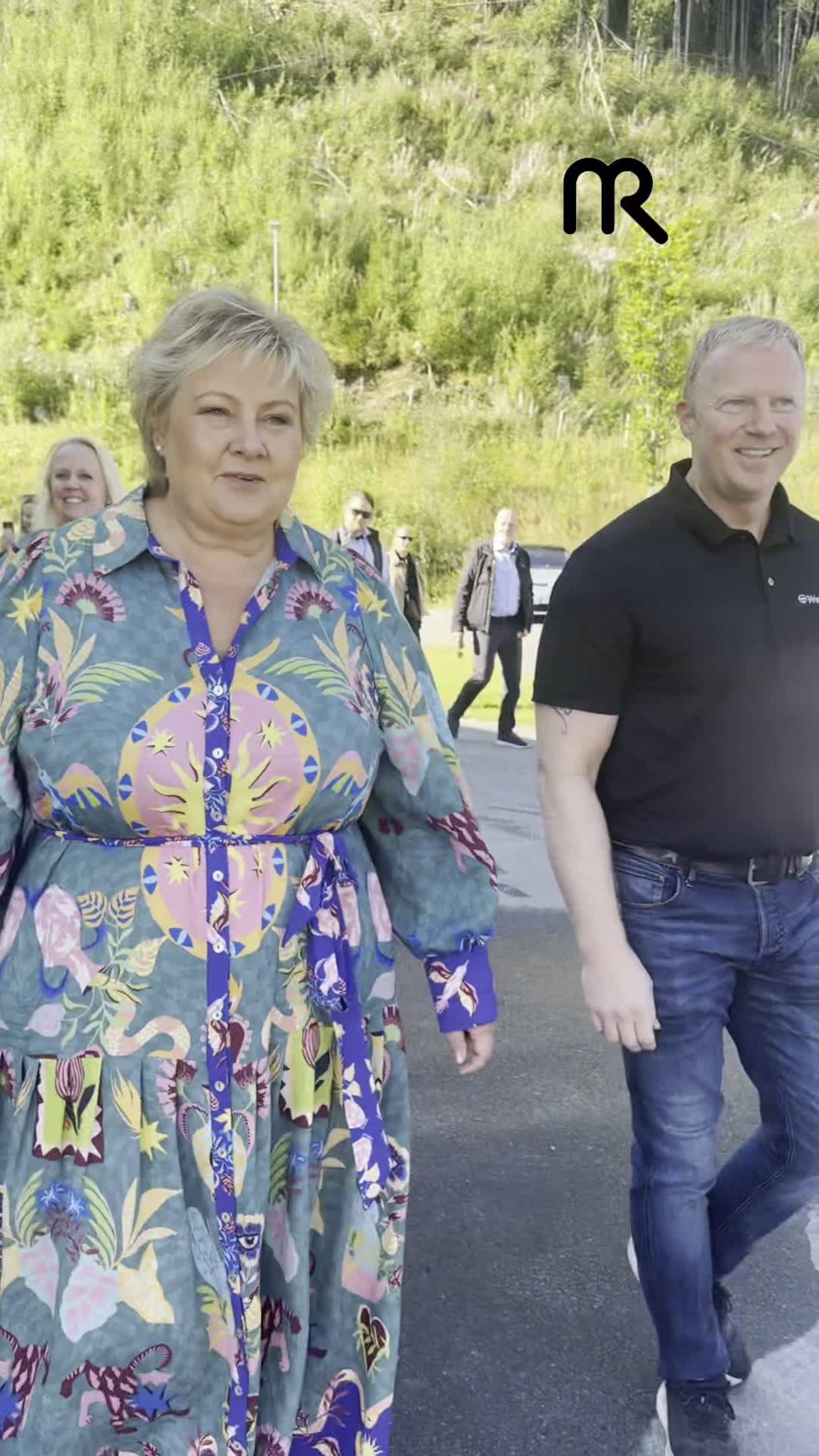 Her får høyrelederen prøve høytrykkspyleren