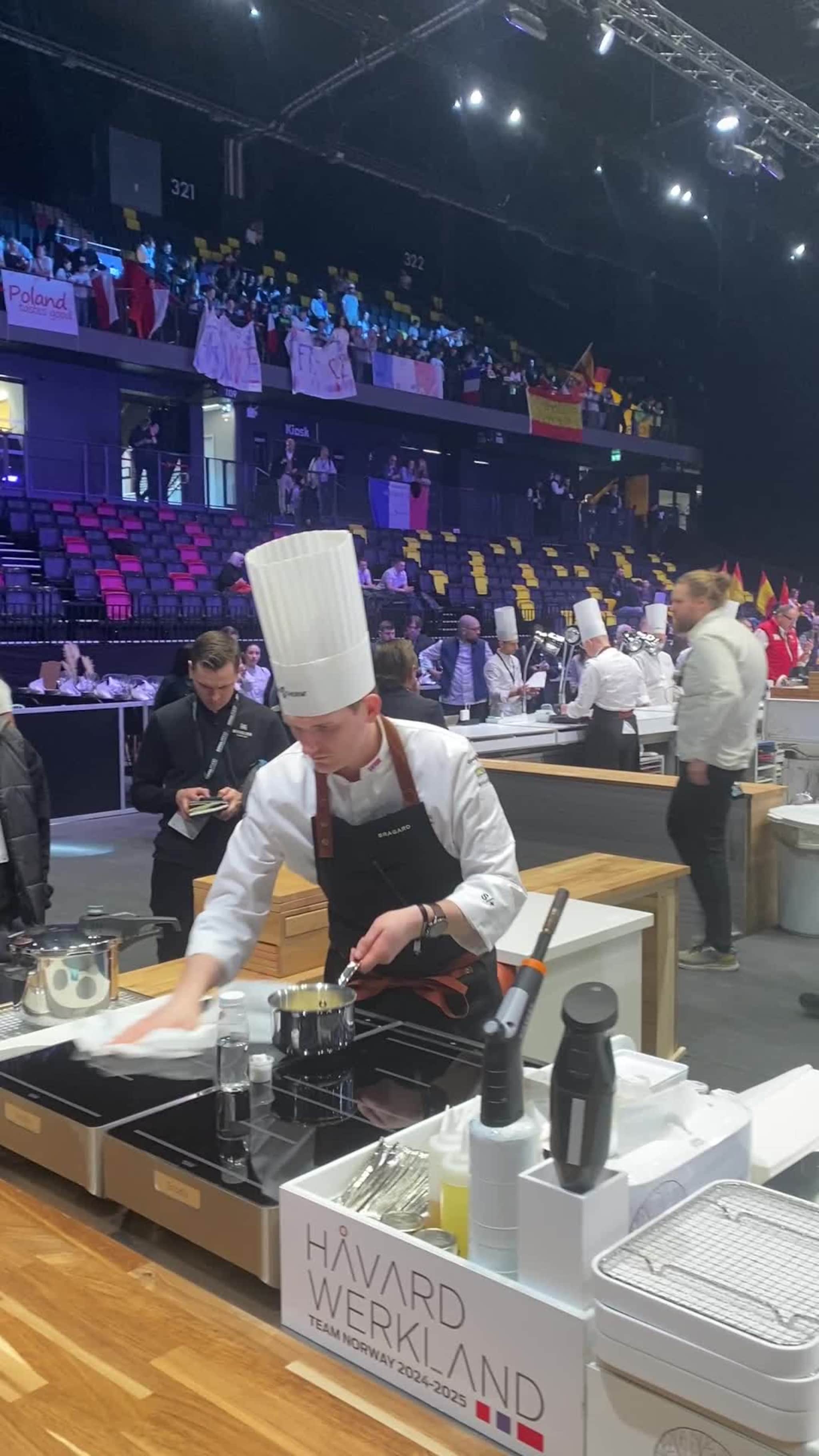 Åpning av Bocuse d'Or tirsdag 19. mars