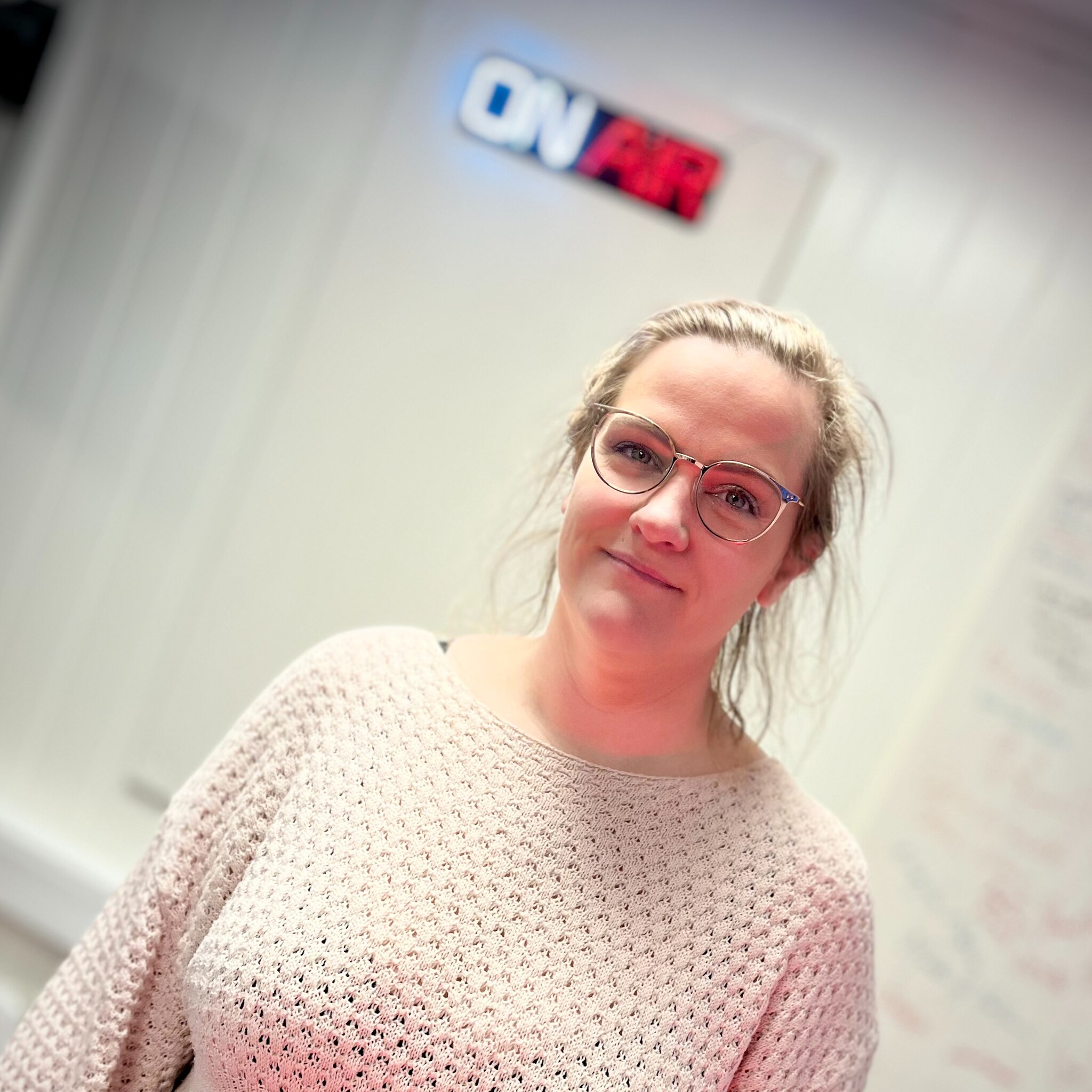 Elin Iren på besøk i Trønderfrokosten