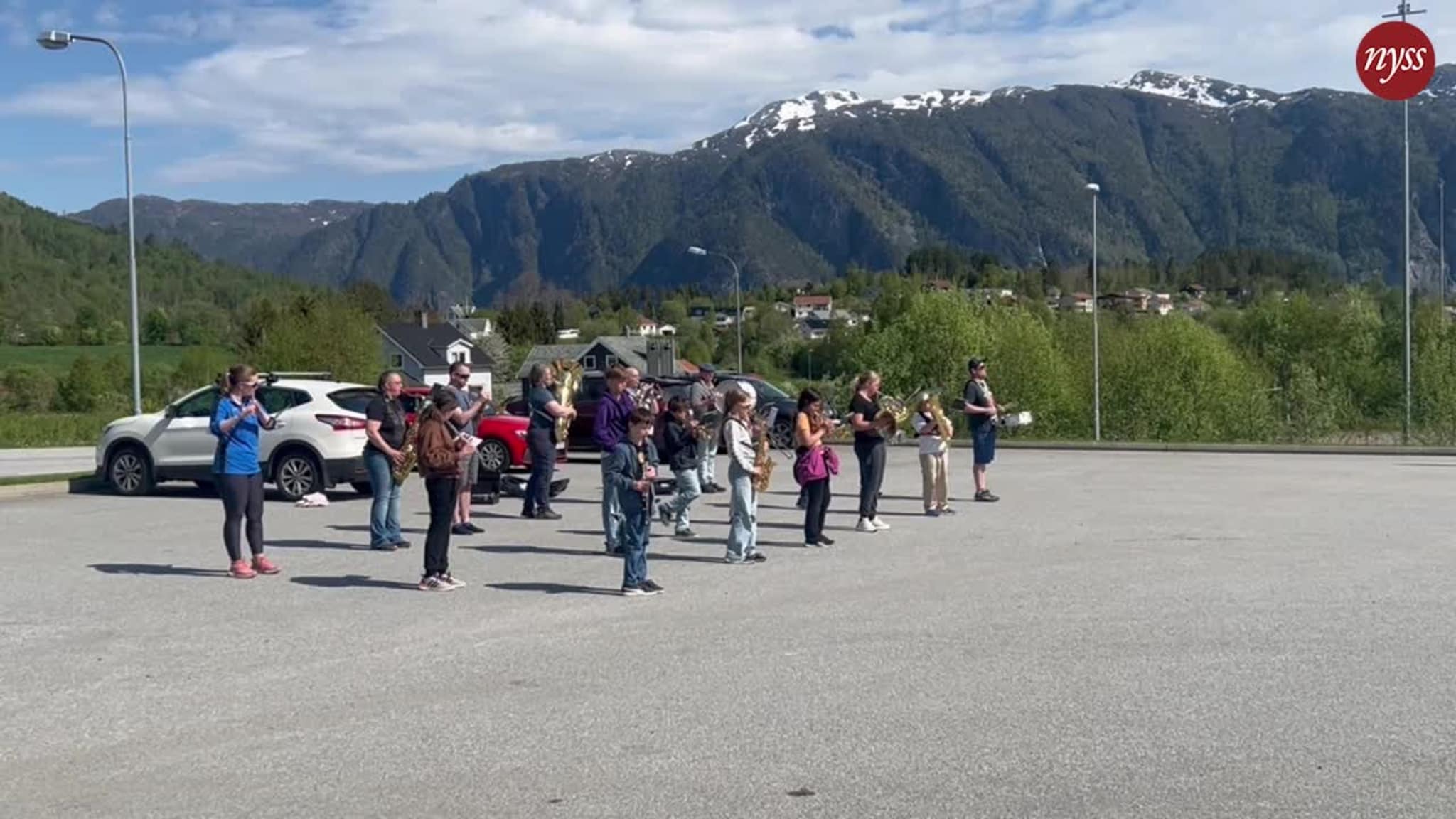 Stranda skulekorps øving