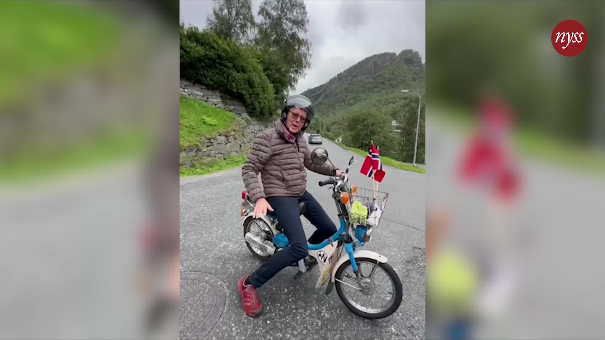 Geir Gjørva på hjul