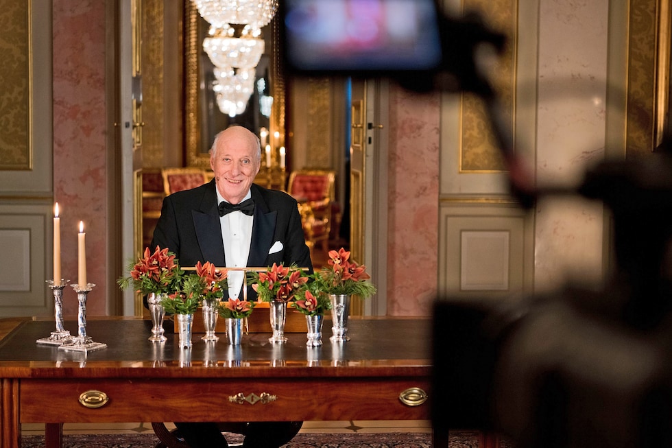 Her ser du Hans Majestet Kongens nyttårs­tale