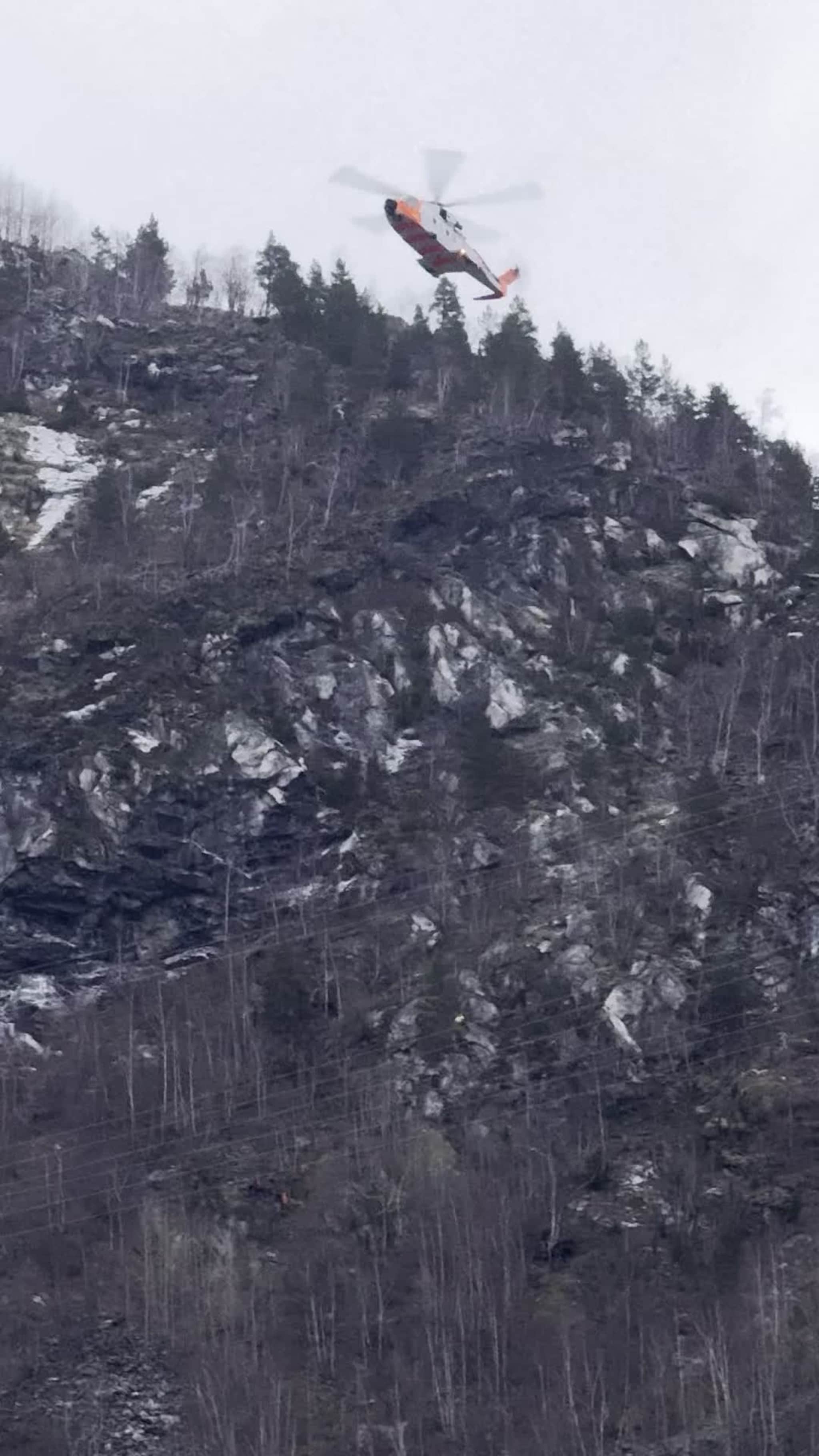 Redningsaksjon på Ramneberg