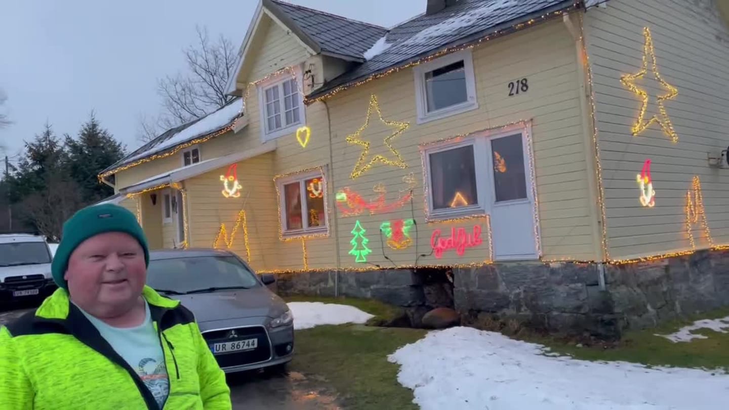 Sjekk julehuset i Stavika!