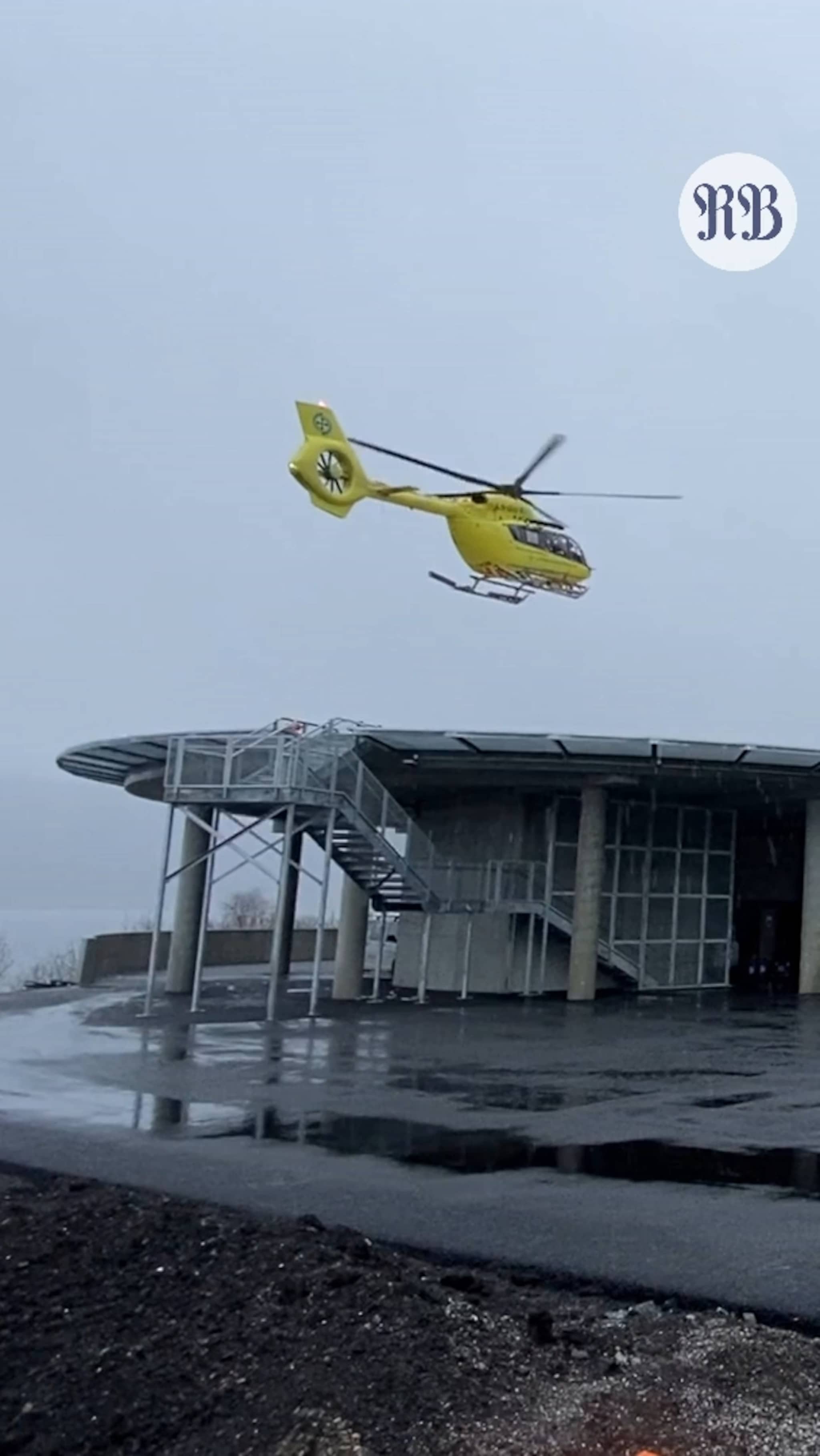 Første landing!