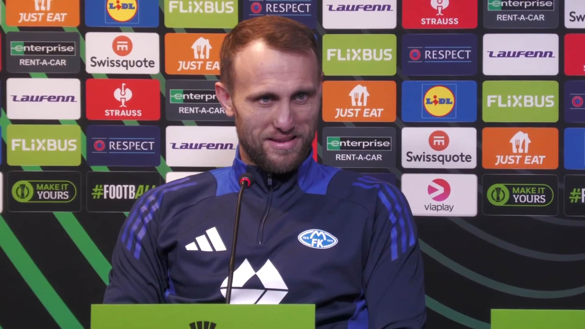 Pressekonferanse før Molde - Mlada Boleslav