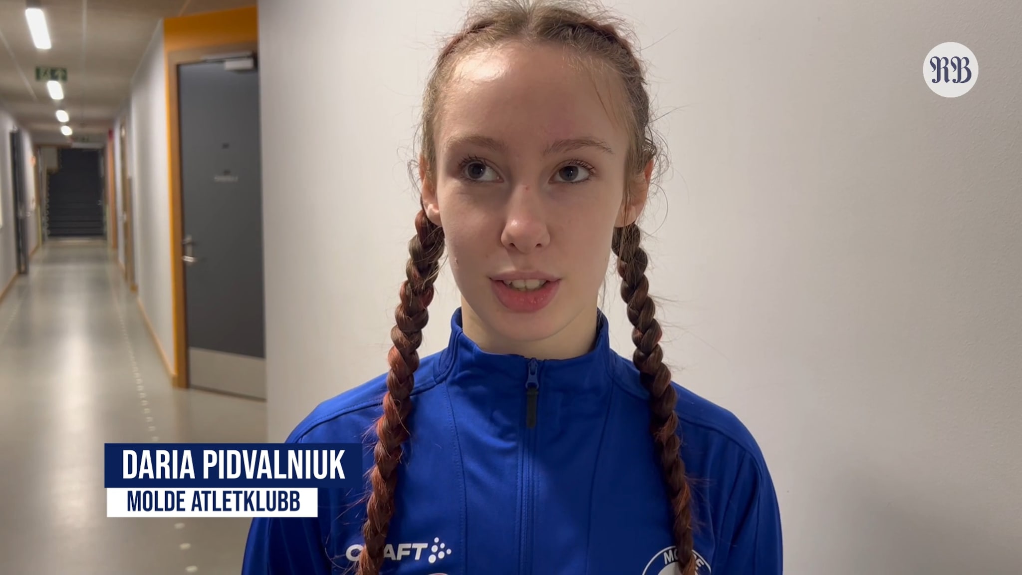 Daria Pidvalniuk tok nylig NM-gull i bryting