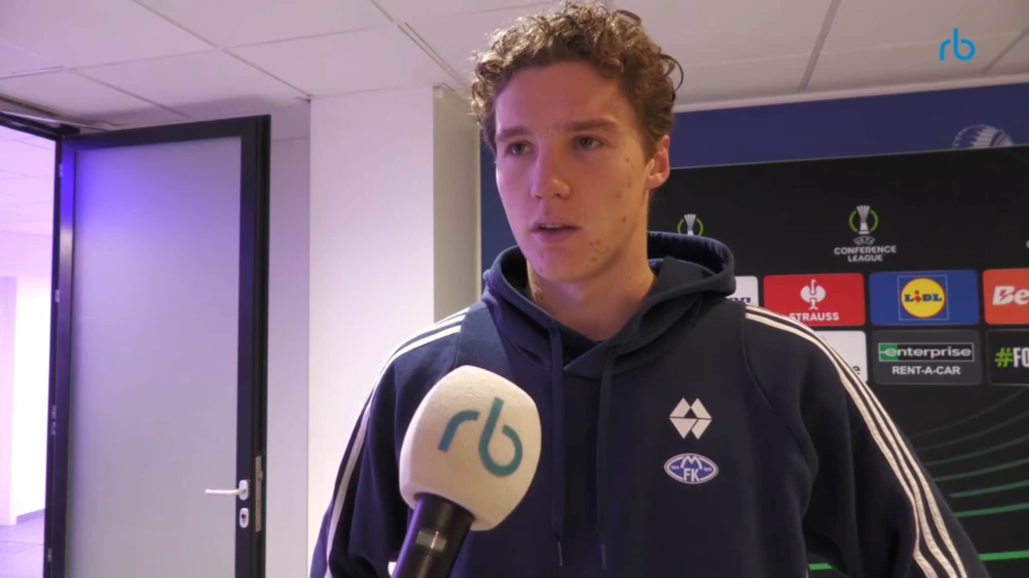 Casper Øyvann etter tapet mot Gent
