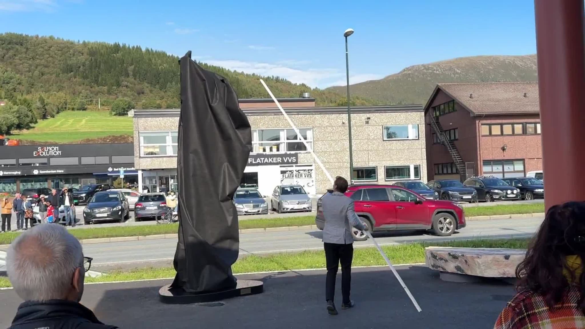 Åpning av den nye kulturskolen i Hustadvika