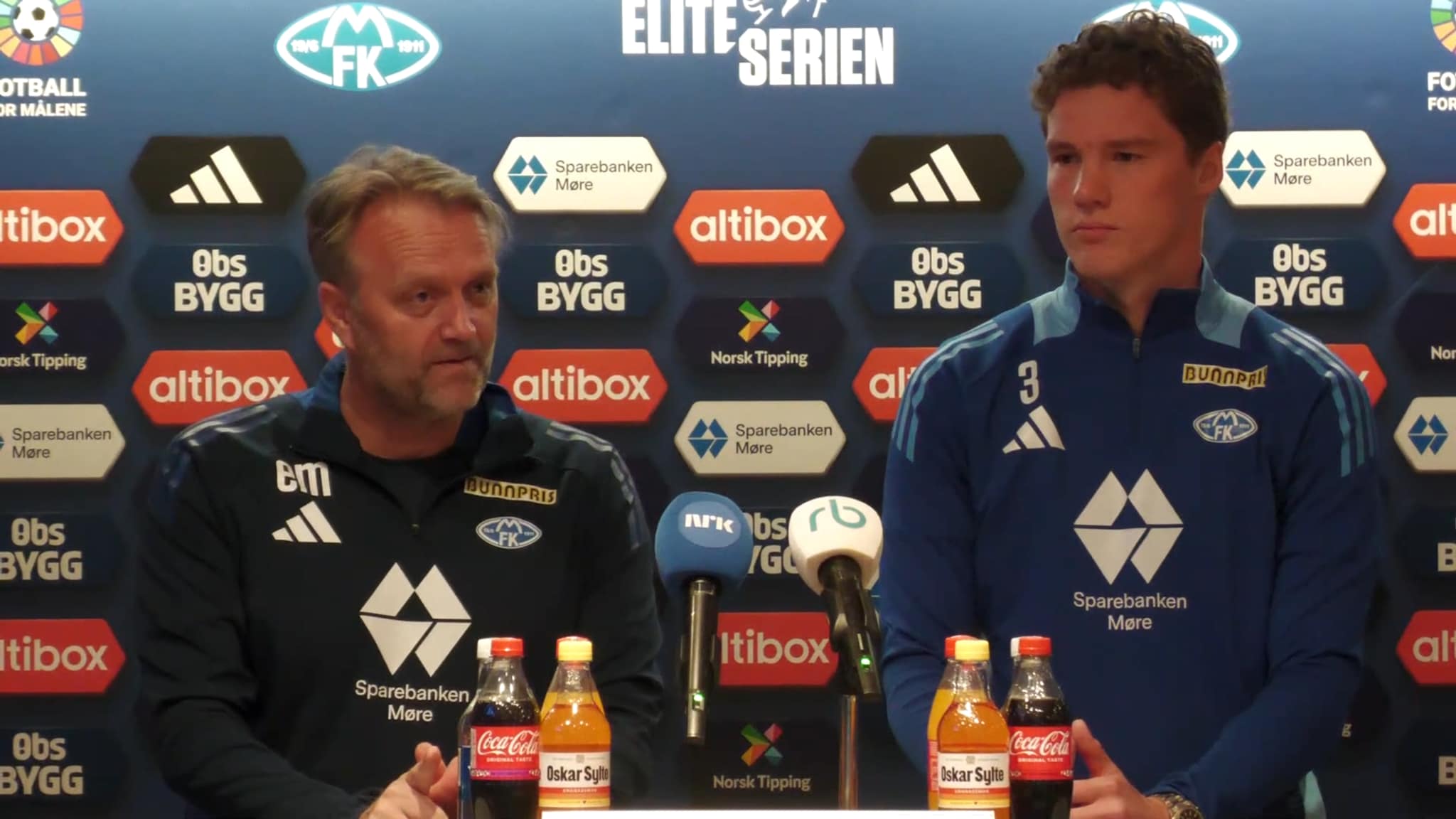 Pressekonferanse før Molde - Elfsborg