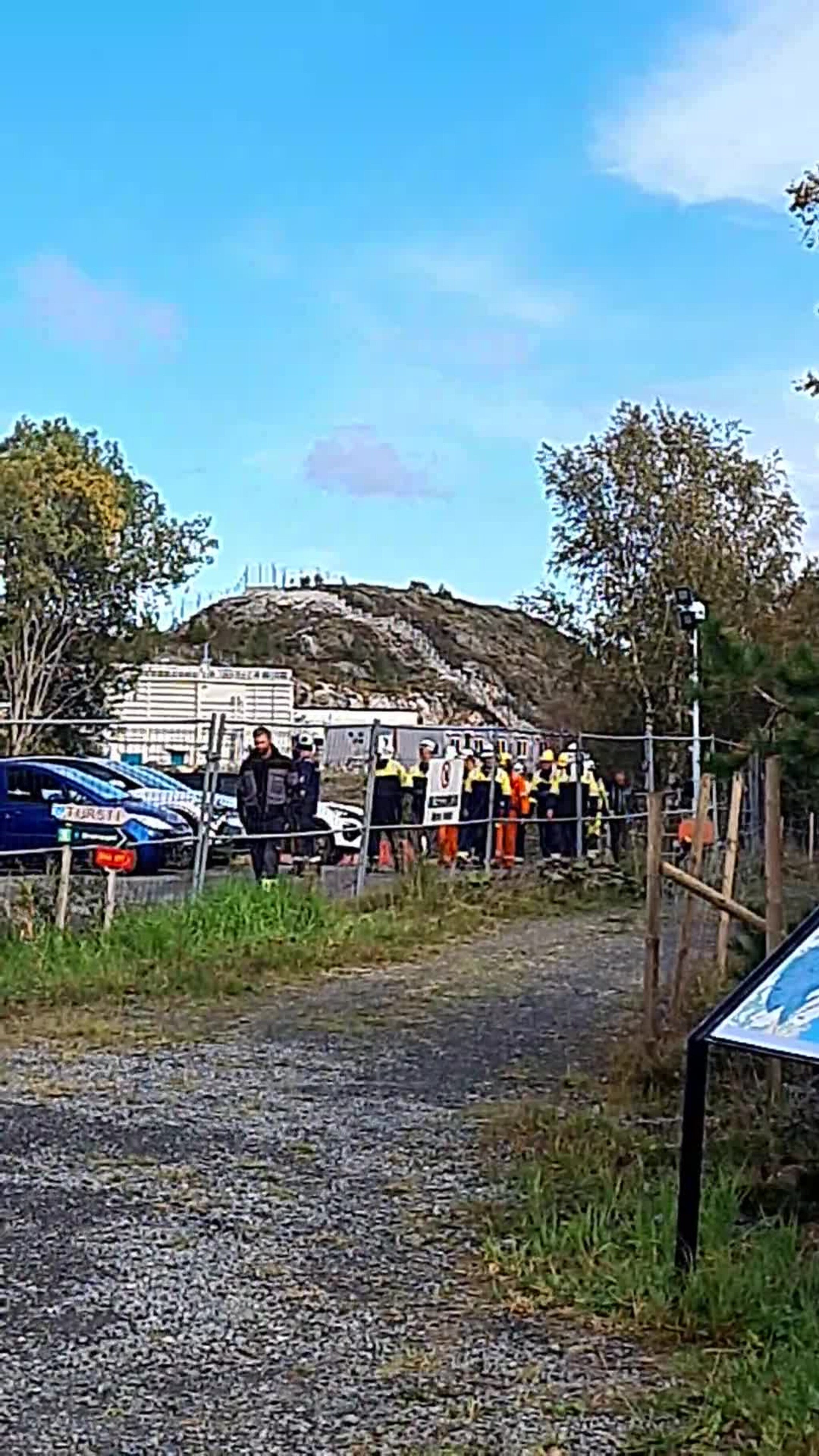 Utrykning til Nyhamna
