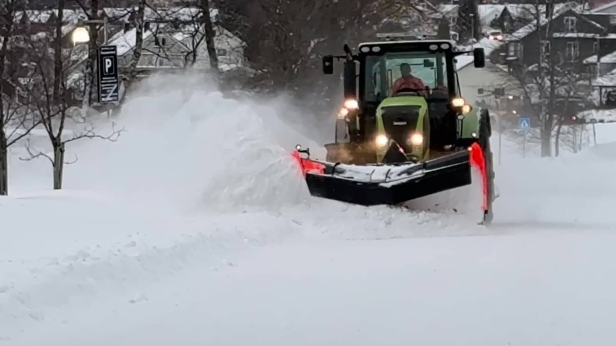 Det ventes mye snø i de nærmeste timene