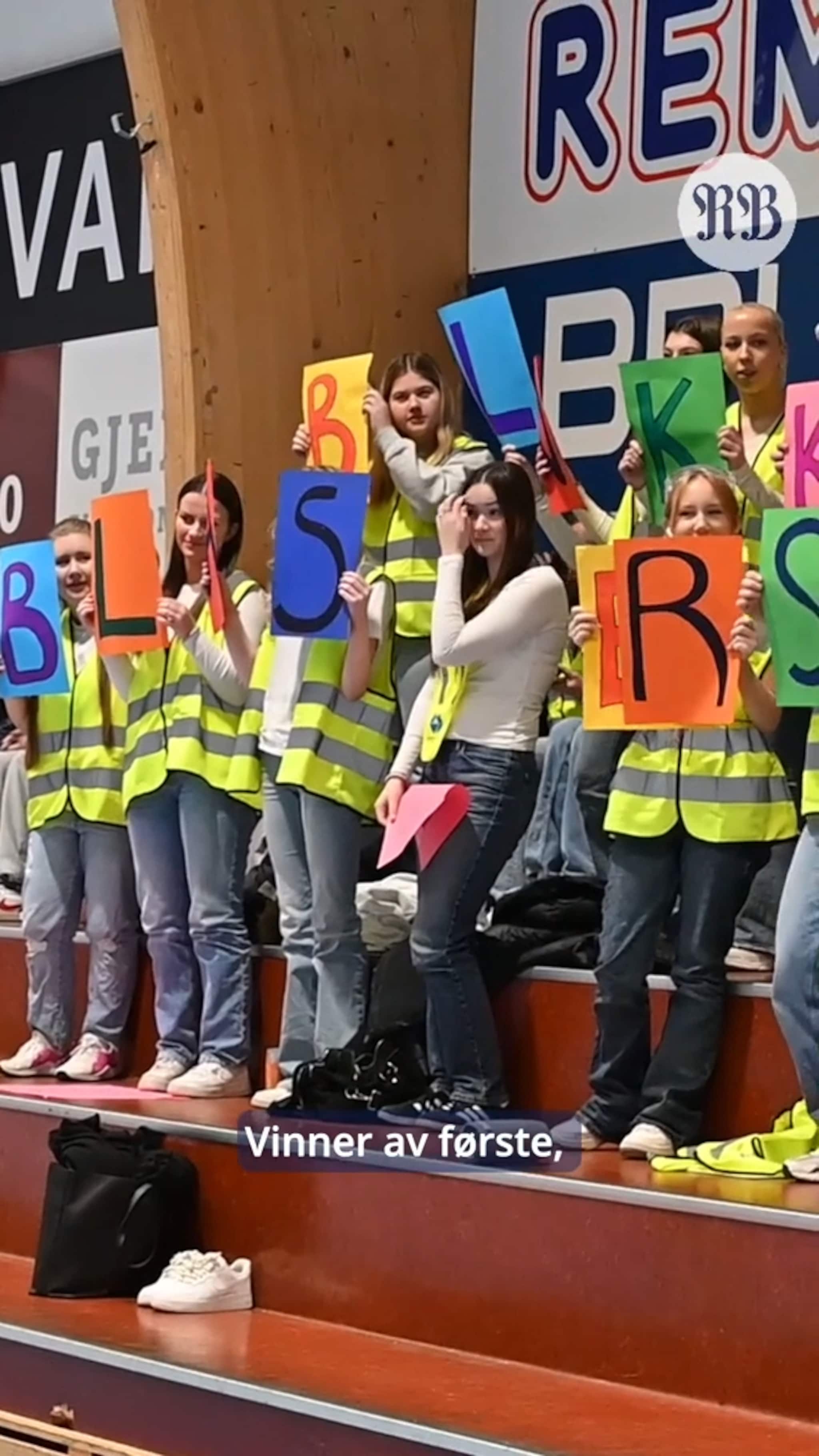 Elevene smasher i gang vinterferien