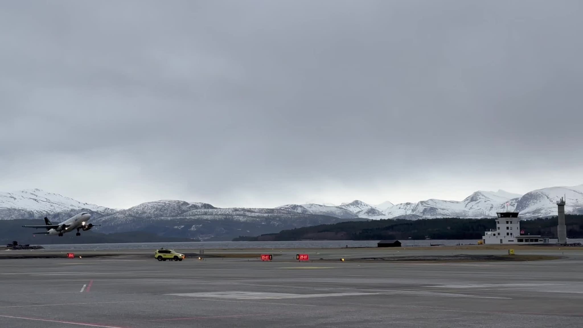 Siste SAS-avgang fra Molde