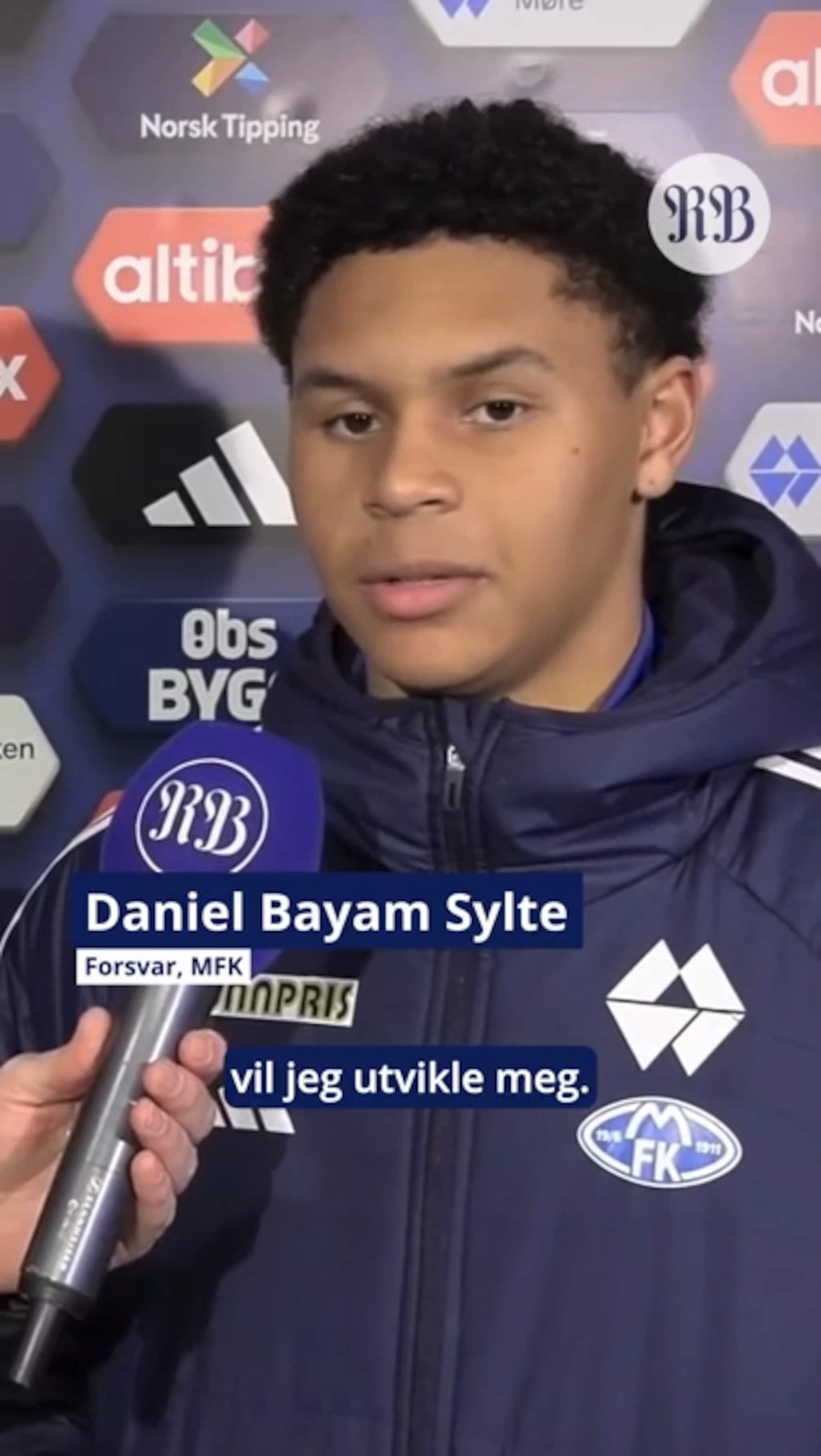 16-åringen var Moldes yngstemann på banen