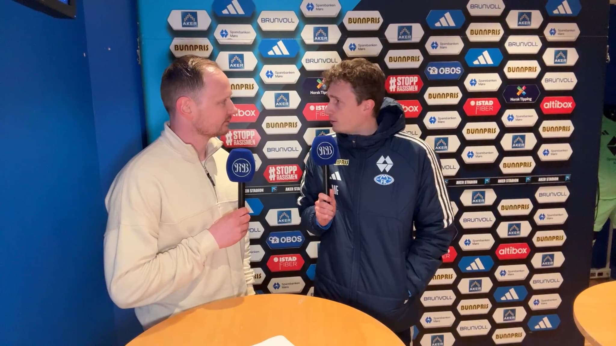 Martin Falk etter seieren mot RBK